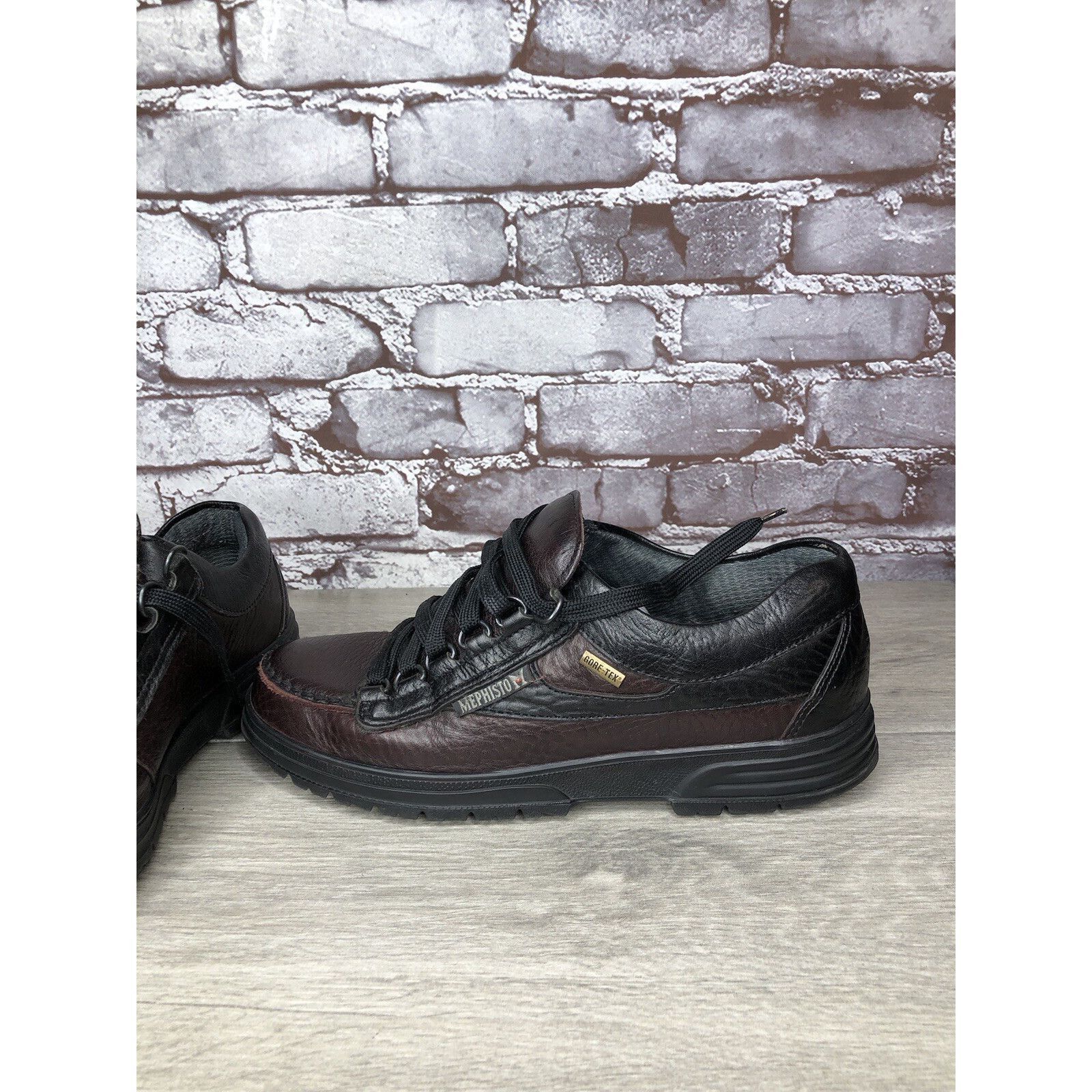 Mephisto Mephisto Gore-Tex Air-Relax Slacker Black Leather Hiking Sho Size US 8 / IT 38 - 12 Thumbnail