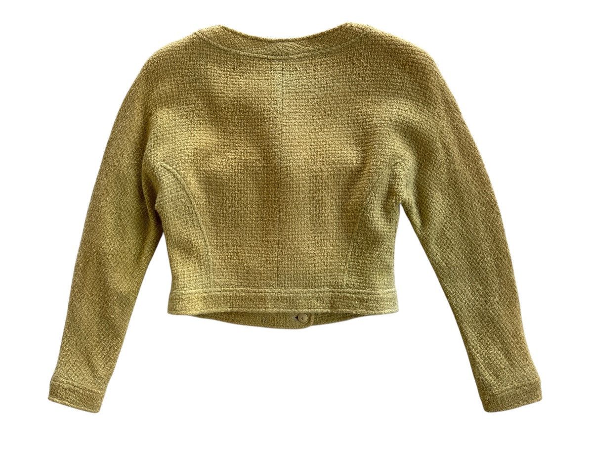 Chanel Vintage Chanel Tweed Cropped Jacket Size XS / US 0-2 / IT 36-38 - 7 Thumbnail