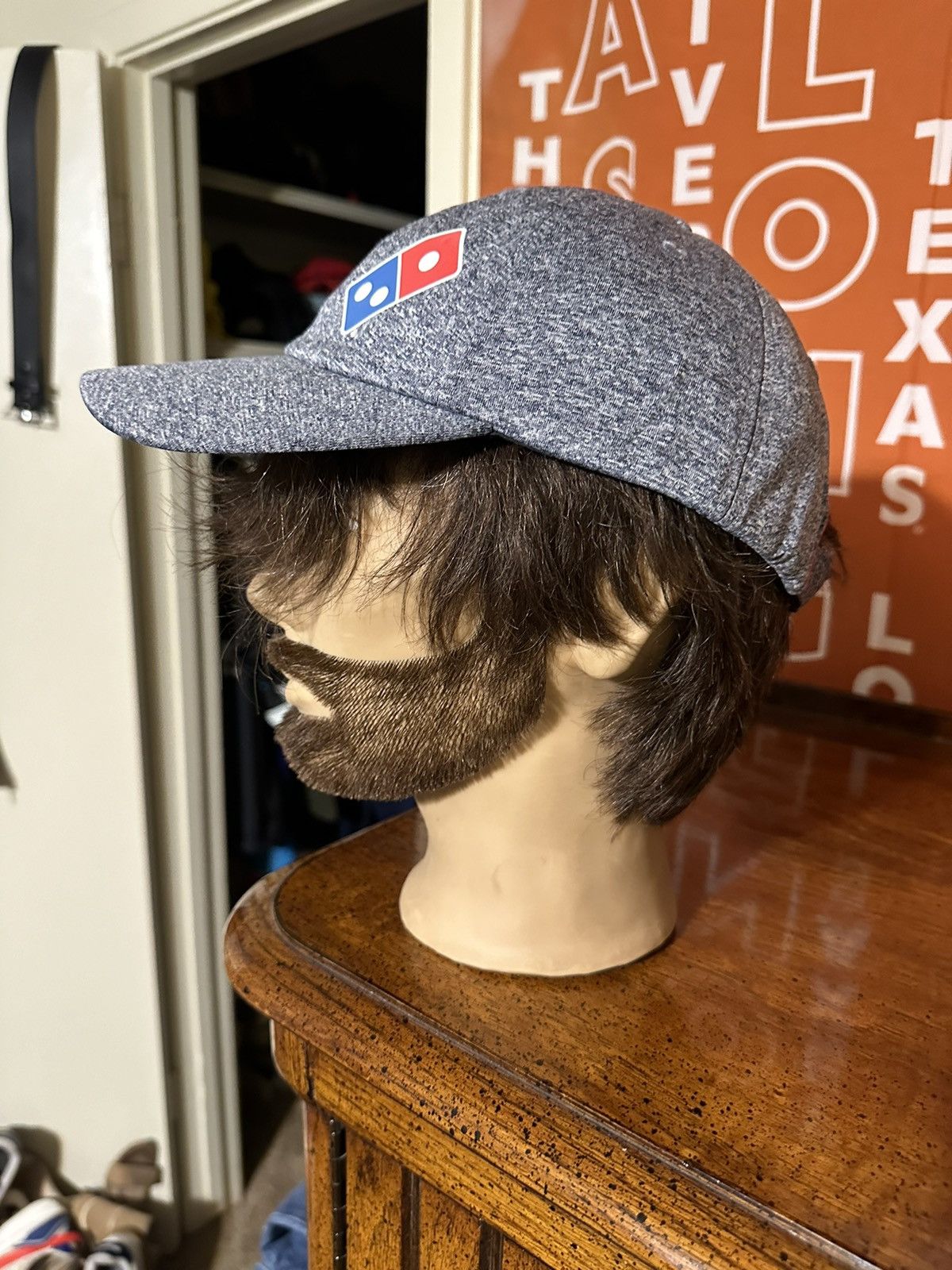 Nike × Vintage Vintage dominos pizza “crew worker” hat 00s Size ONE SIZE - 6 Thumbnail