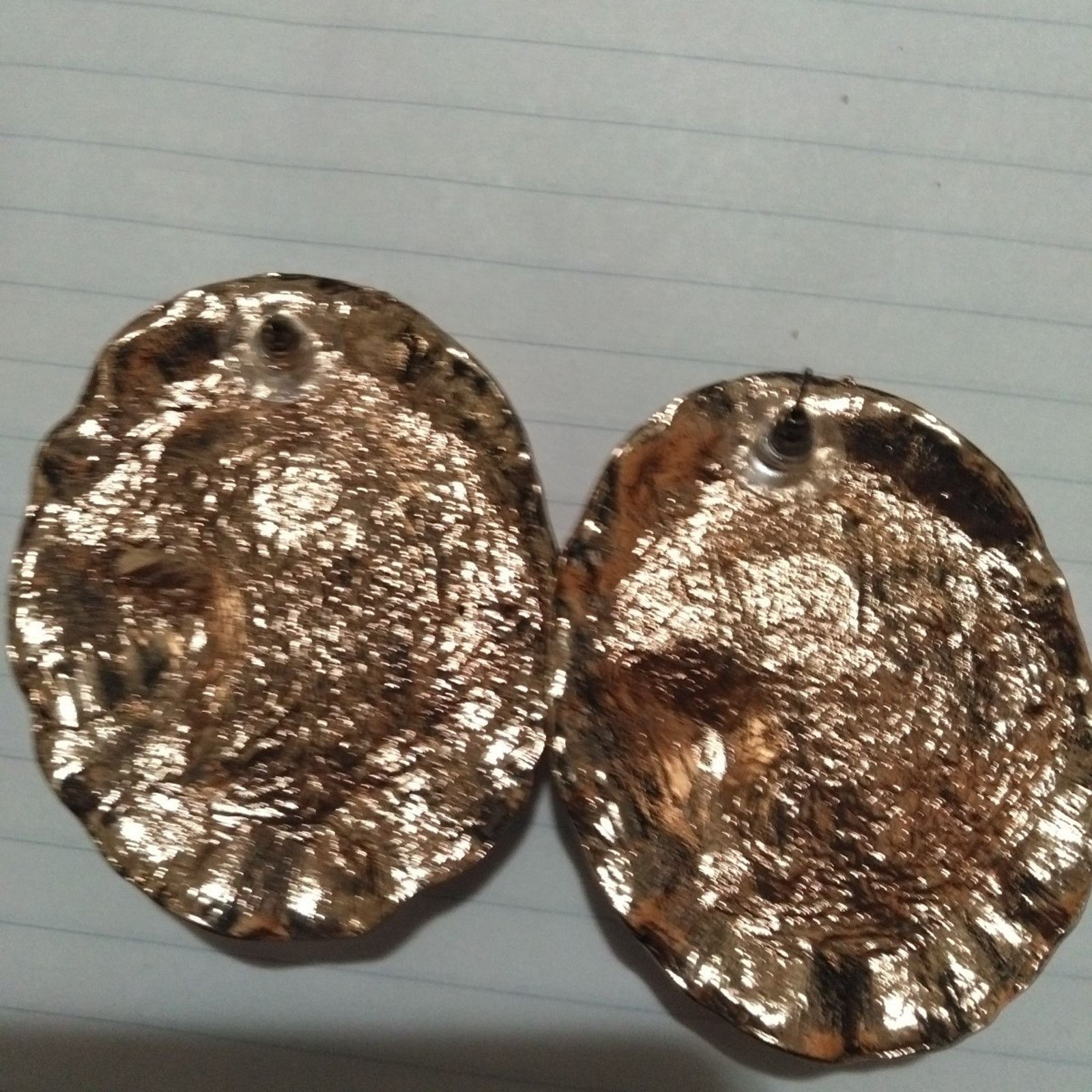 Other Woman Big Cluster 3 Inch Earrings Heavy Size ONE SIZE - 3 Thumbnail