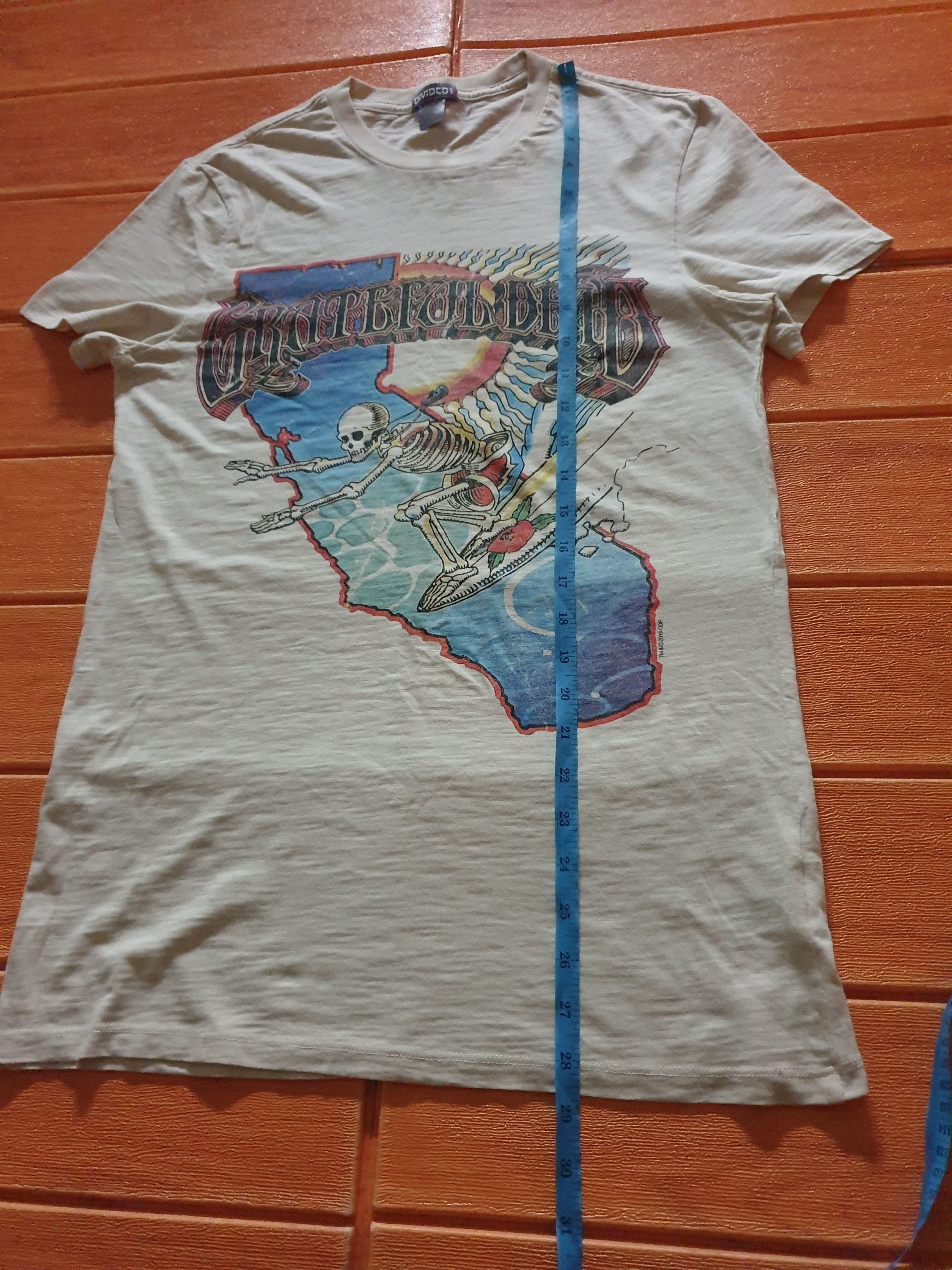 Band Tees Grateful dead cream colour shirt Size US S / EU 44-46 / 1 - 6 Thumbnail