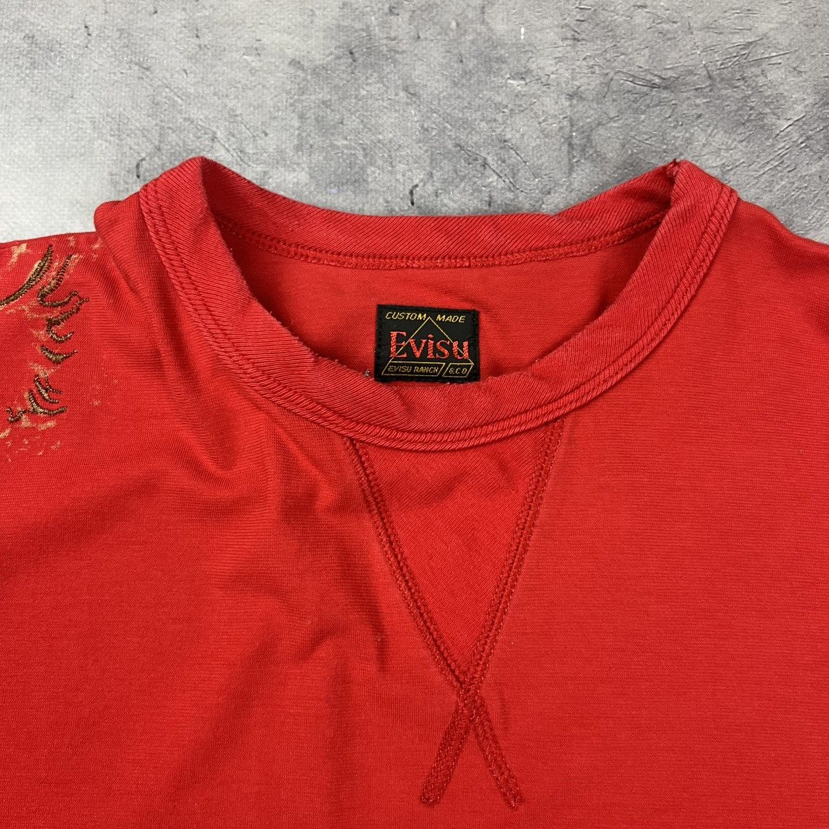 Evisu Rare! Evisu Tiger Logo Vintage Tee 90s Casual Size US M / EU 48-50 / 2 - 6 Thumbnail
