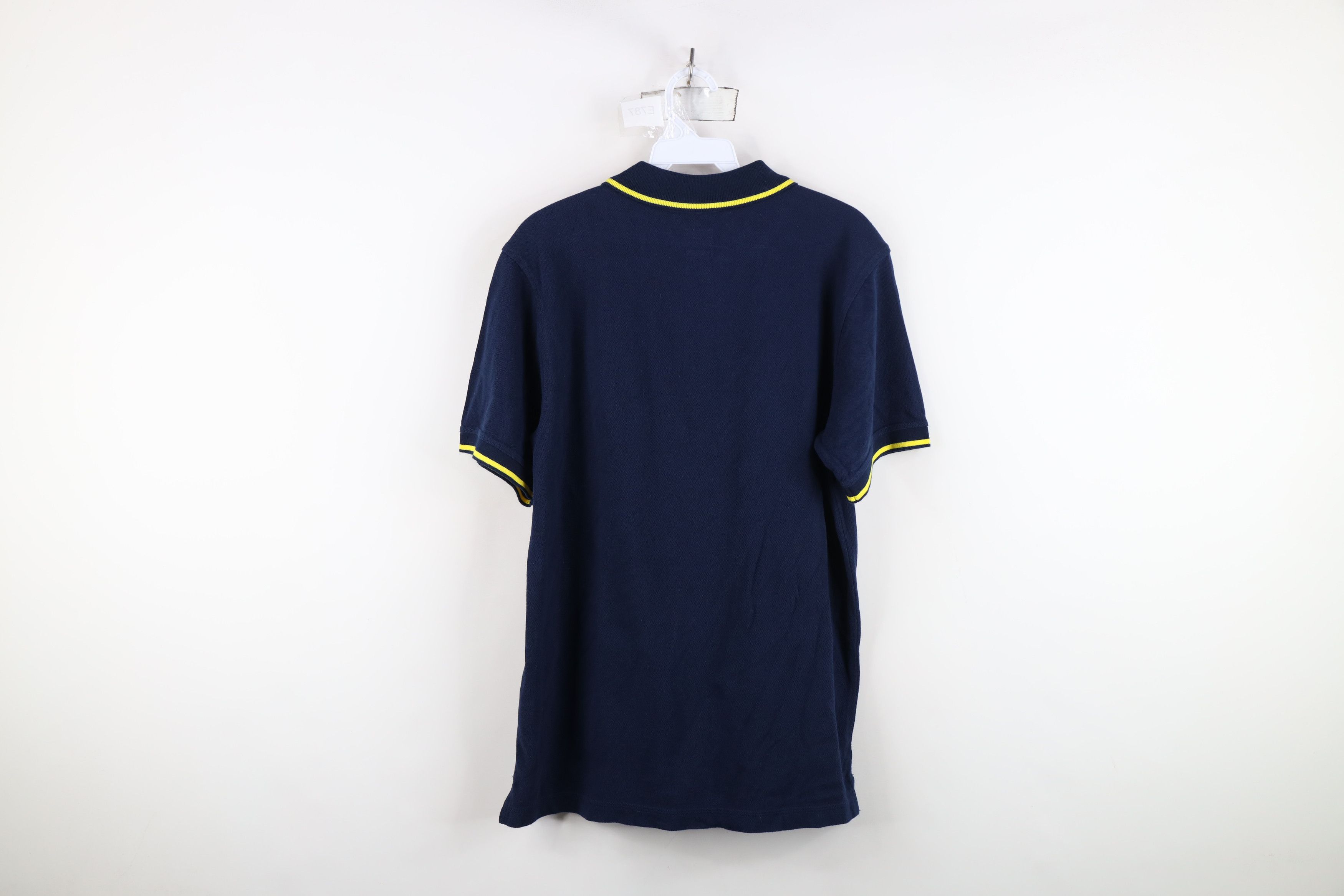 Adidas Deadstock Retro Y2K Adidas University of Michigan Polo Shirt Size US S / EU 44-46 / 1 - 13 Thumbnail