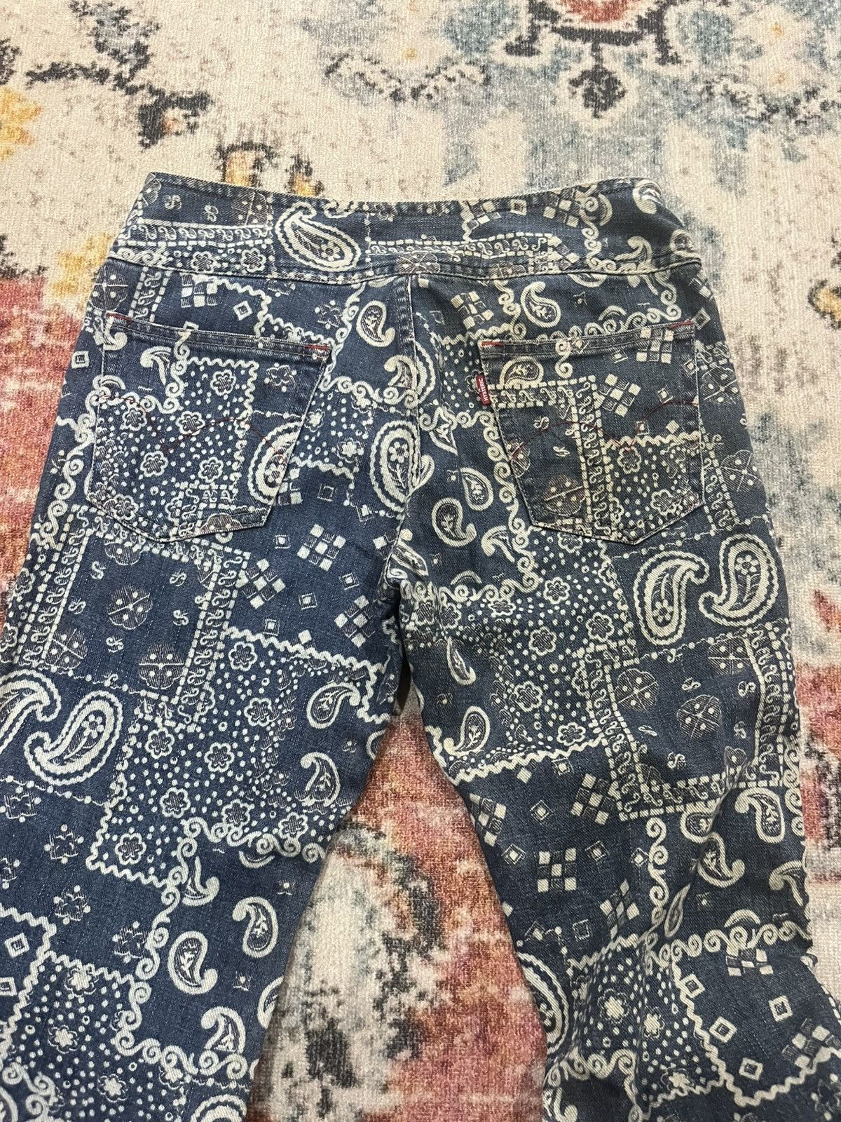 Hysteric Glamour Vintage 90s parsley patchwork printed Size 30" / US 8 / IT 44 - 18 Thumbnail
