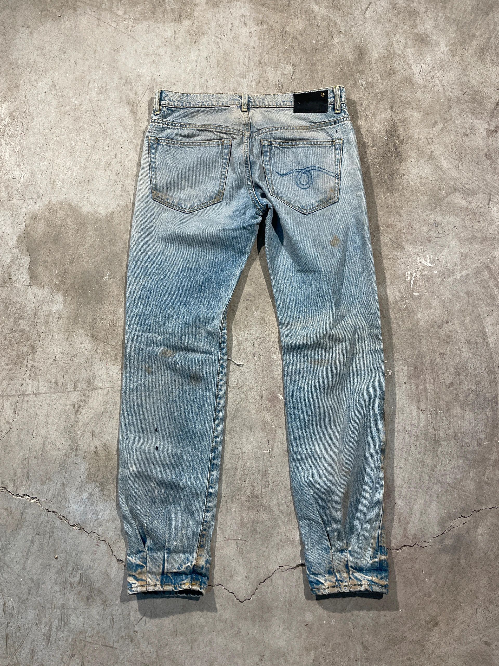R13 R13 Relaxed Denim Jeans Size 27" / US 4 / IT 40 - 3 Thumbnail