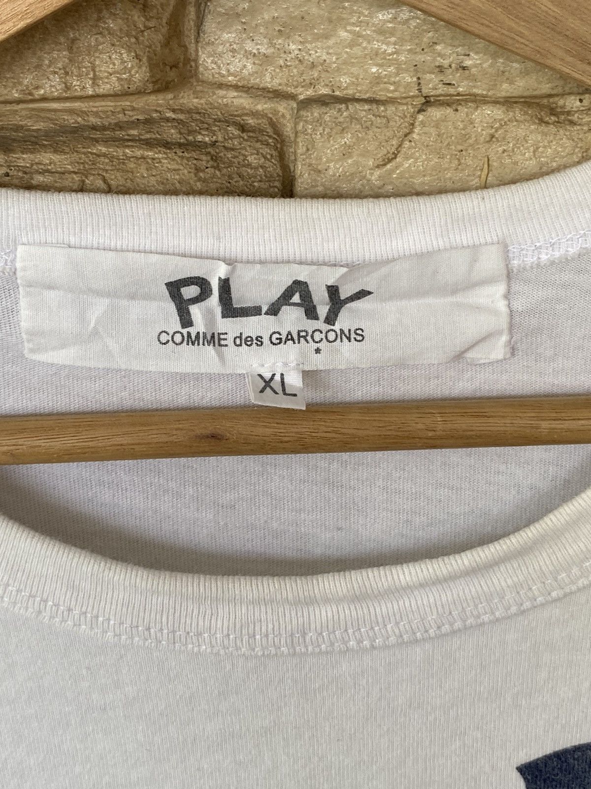 Rare Vintage Comme Des Garcons Play Tees