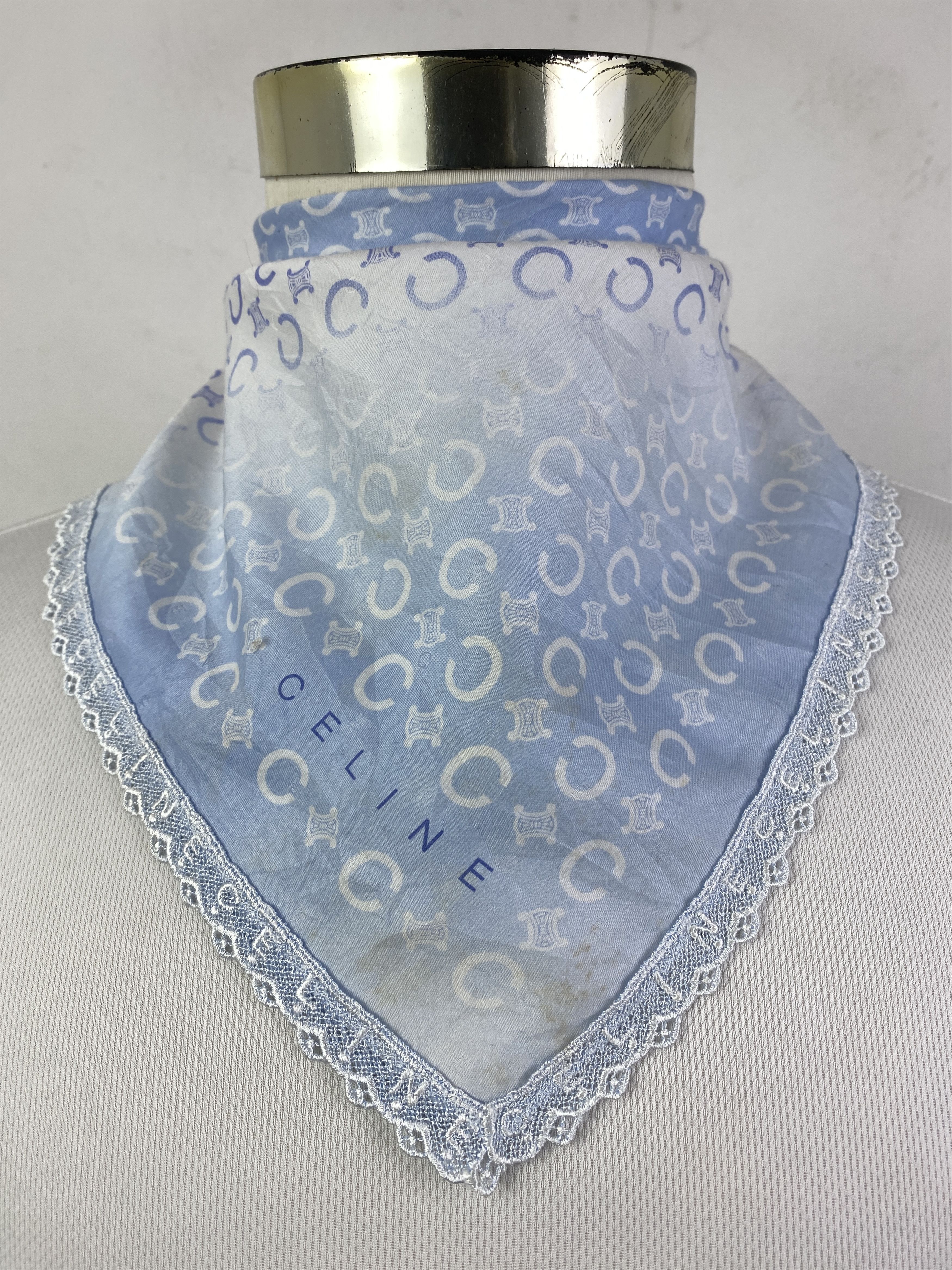 Celine Celine Bandana / Handkerchief / Neckerchief HKC0796 Size ONE SIZE - 1 Thumbnail