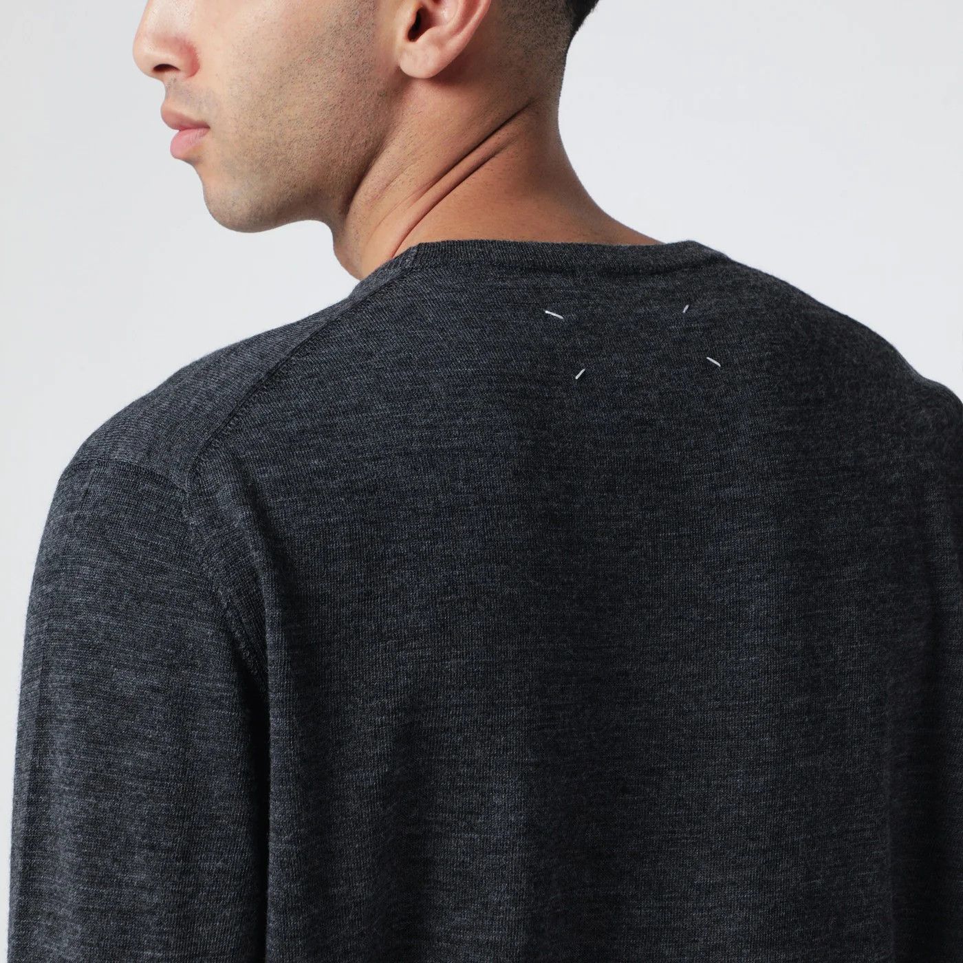 Maison Margiela o1d2blof0526 Wool-blend Sweaters in Grey Size US M / EU 48-50 / 2 - 5 Thumbnail