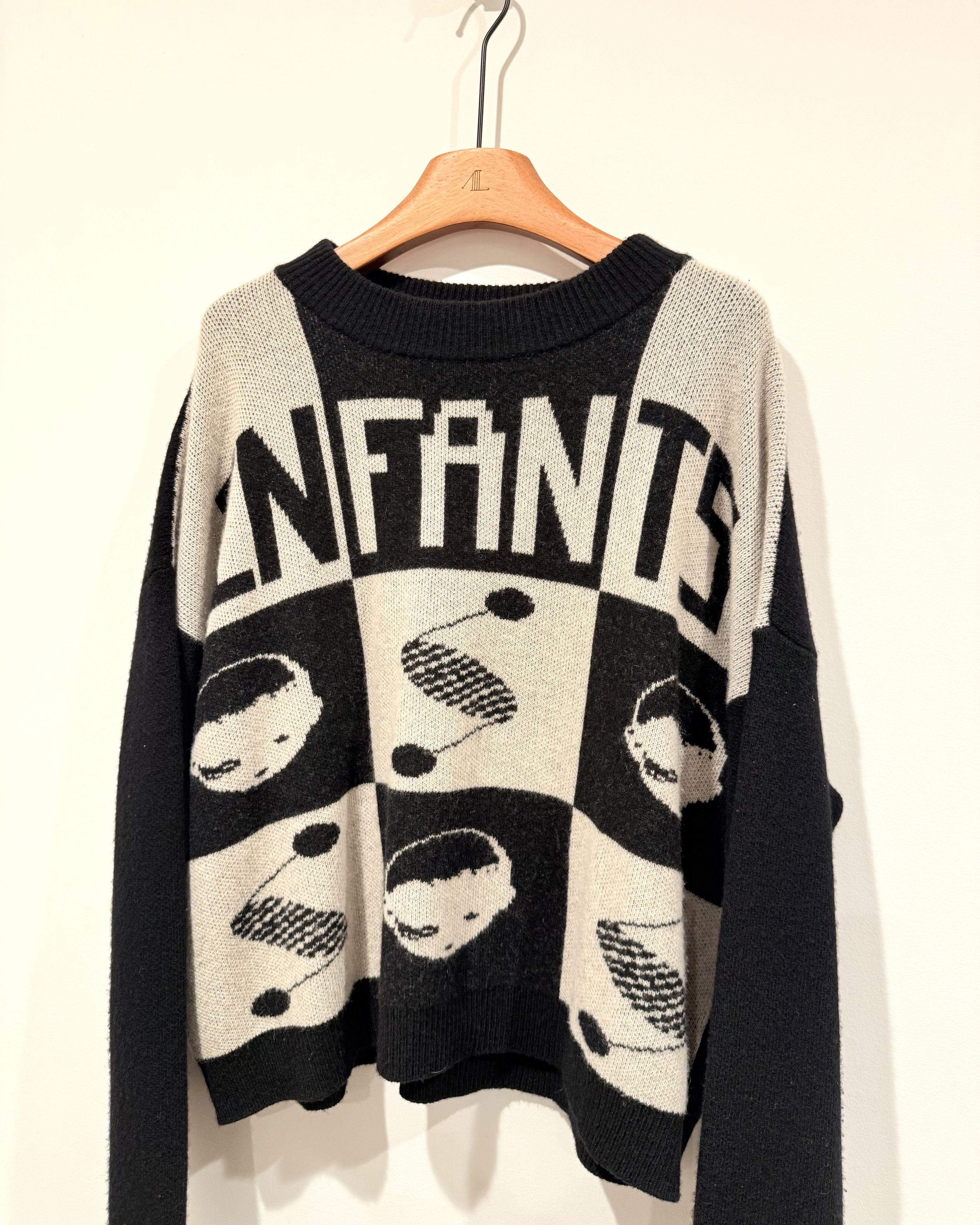 Enfants Riches Deprimes Enfants Riches Deprimes Logo Checked Sweater Size US L / EU 52-54 / 3 - 2 Thumbnail