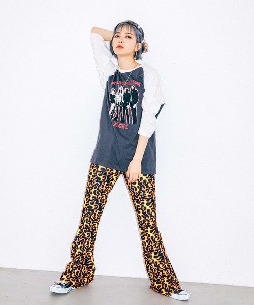 X-Girl XGIRL X STARCRAWLER LINEUP RAGLAN SLEEVE SHIRT Size M / US 6-8 / IT 42-44 - 1 Thumbnail