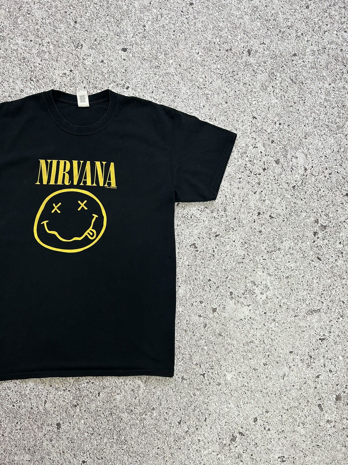 Band Tees × Nirvana × Vintage Vintage 90s Nirvana Flower Sniffin Kitty Pettin T-Shirt Hype Size US L / EU 52-54 / 3 - 3 Thumbnail