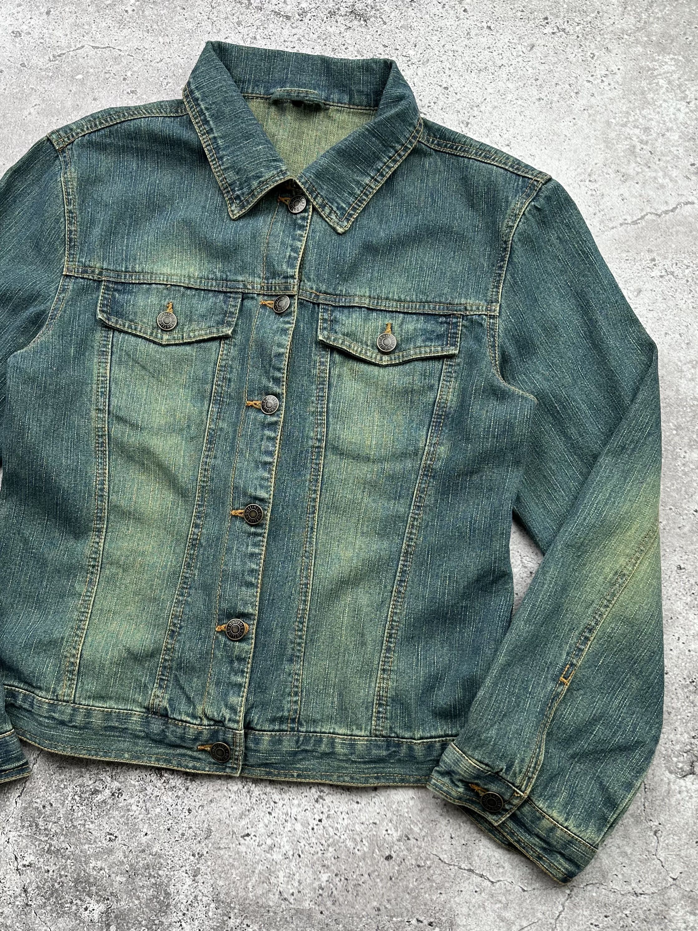 Vintage Vintage Faded Denim Jacket C239(V275) Size M / US 6-8 / IT 42-44 - 3 Thumbnail