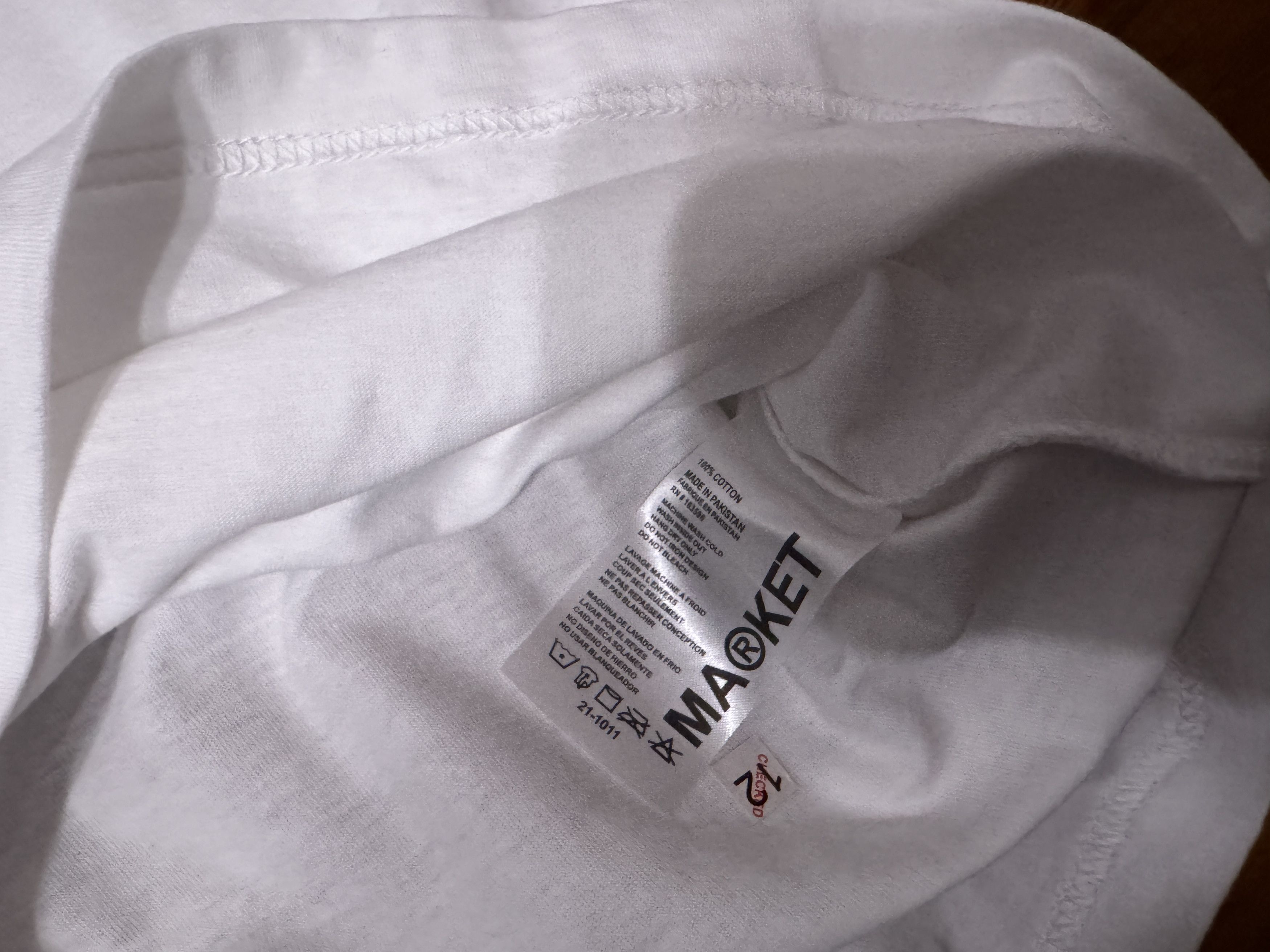 Market Chinatown MARKET Studios Box Logo Graphic Tee Shirt - White Size US S / EU 44-46 / 1 - 4 Thumbnail