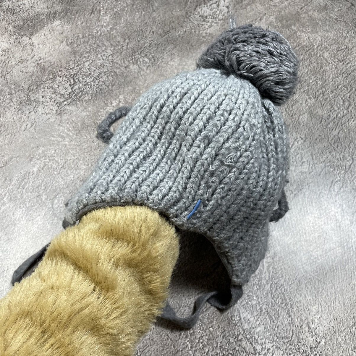If Six Was Nine Vintage 90s Alt Beanie Mohair Ushanka Faux American VTg Size ONE SIZE - 4 Thumbnail