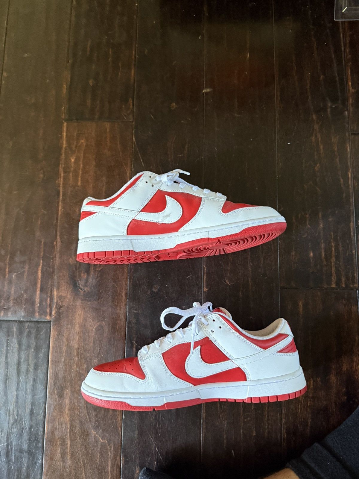 Nike Nike Dunk Championship Red Size 12 Size US 12 / EU 45 - 1 Thumbnail