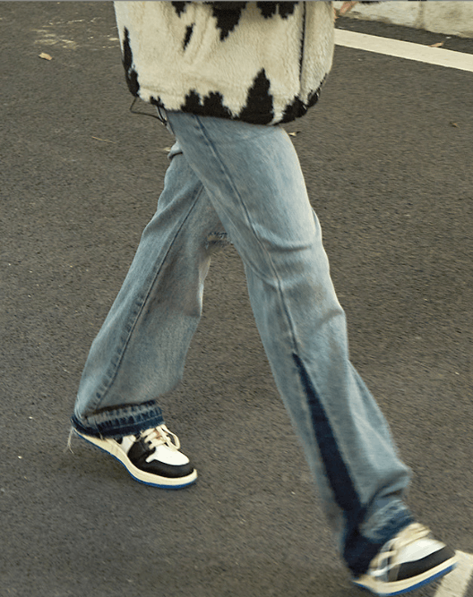 Japanese Brand × Jean Japanese retro stitching straight jeans simple Size US 32 / EU 48 - 3 Thumbnail