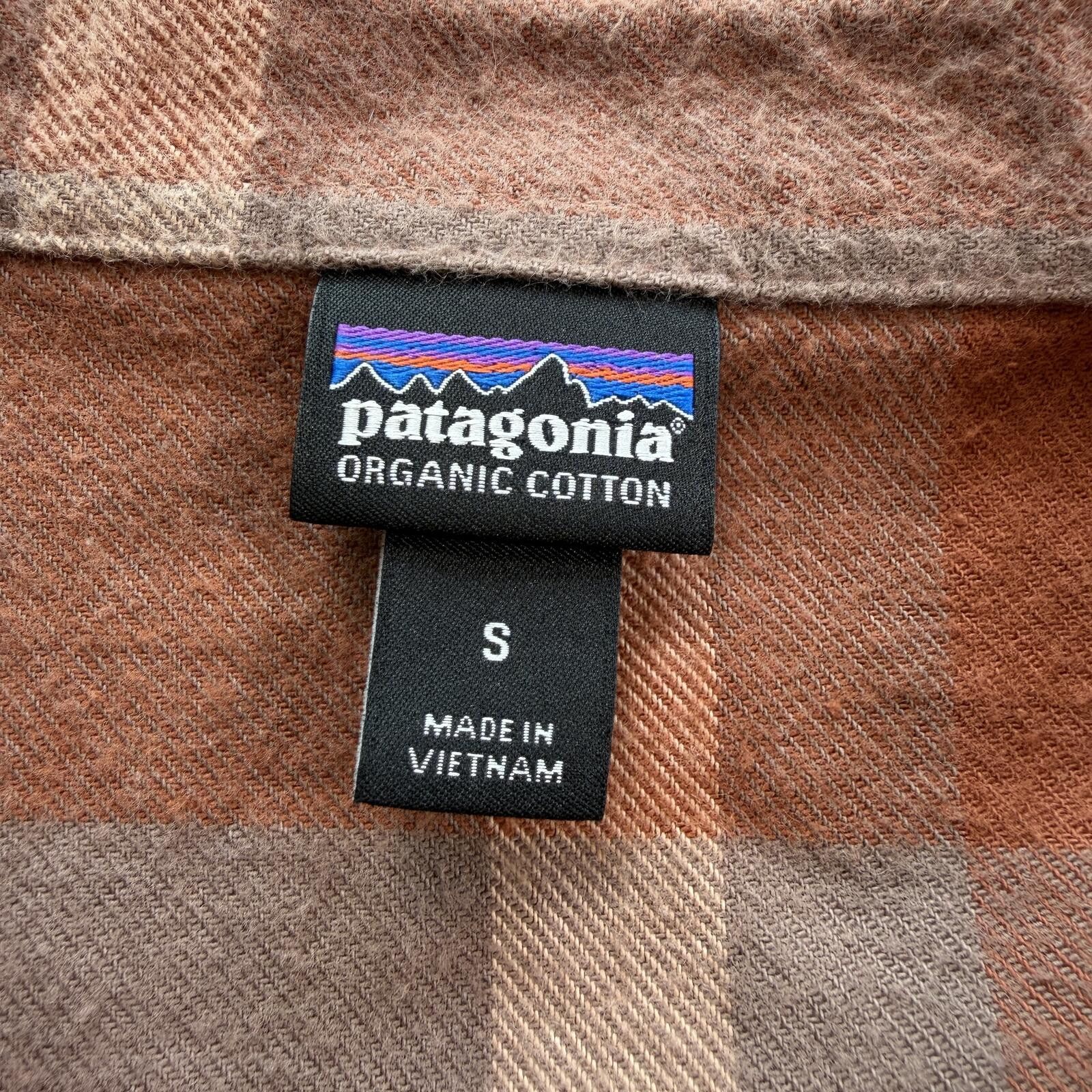 Patagonia Patagonia Plaid Flannel Shirt Brown Tan Womens S Button Up Size S / US 4 / IT 40 - 4 Thumbnail