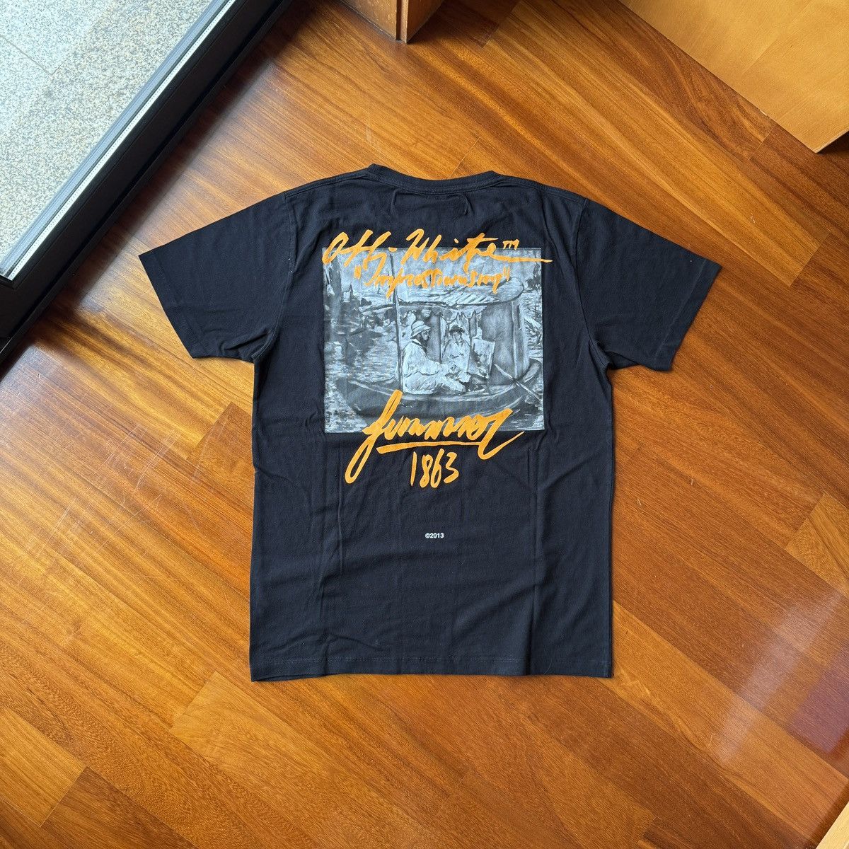 Off-White Off-White slim fit summer 1863 tee size L Size US L / EU 52-54 / 3 - 2 Thumbnail