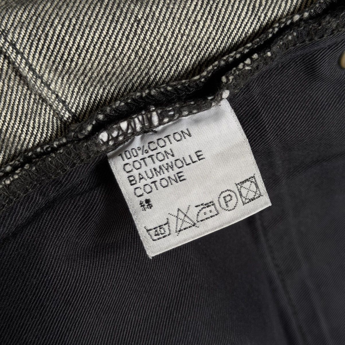 Dior 2000’s Dior Homme MIJ Thrashed Repair Denim By Hedi Slimane Size US 33 - 10 Thumbnail