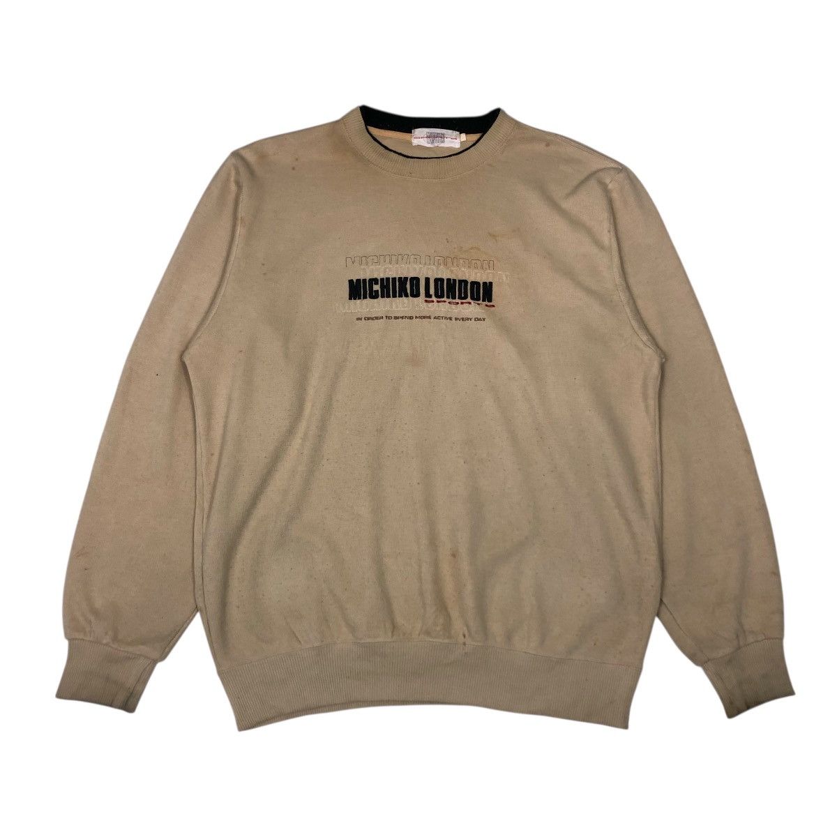 📌Vintage Sweathshirt Michiko London Big Log