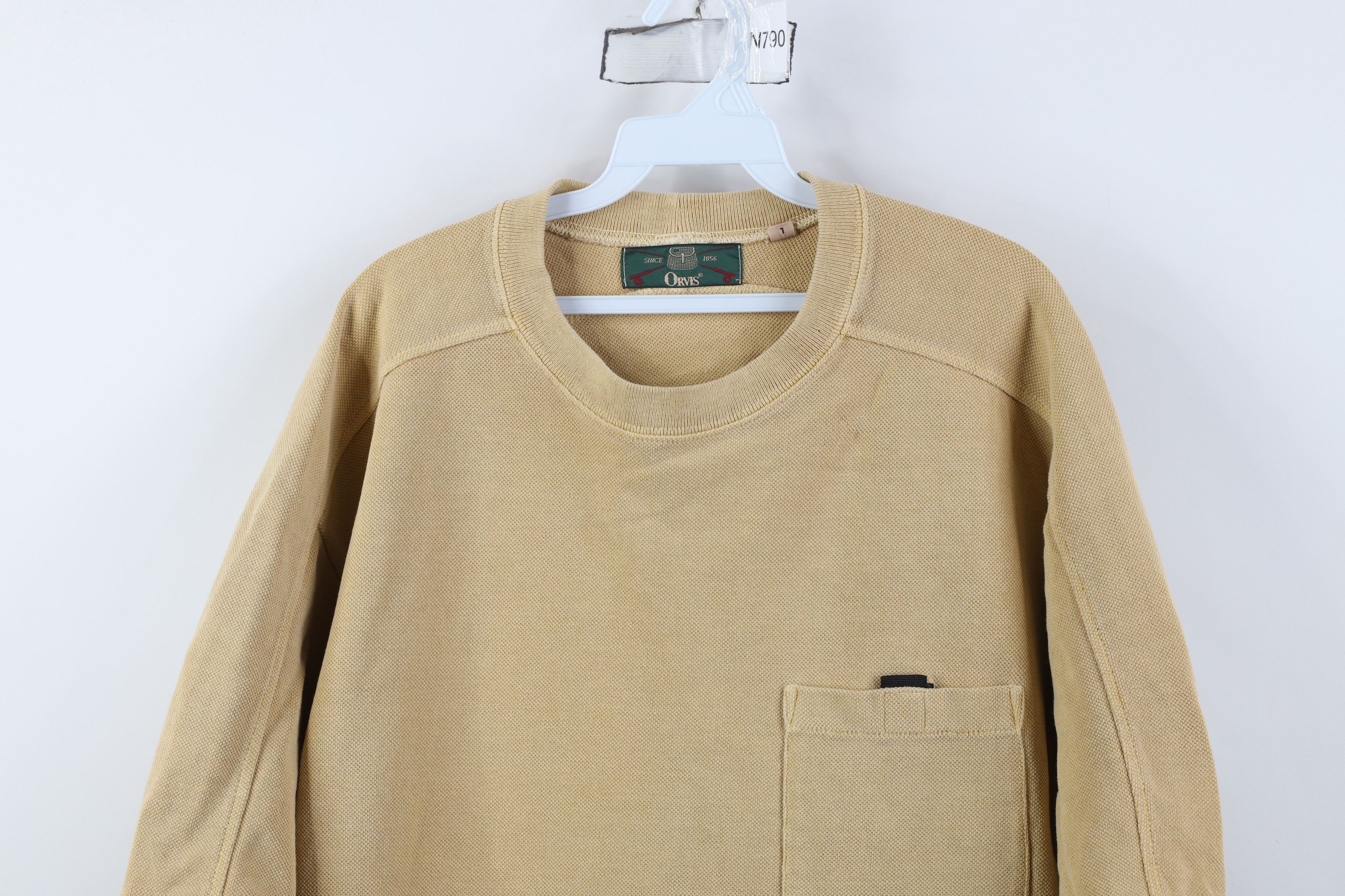 Orvis Vintage 90s Orvis Heavy Stonewash Thermal Knit T-Shirt USA Size US L / EU 52-54 / 3 - 2 Thumbnail