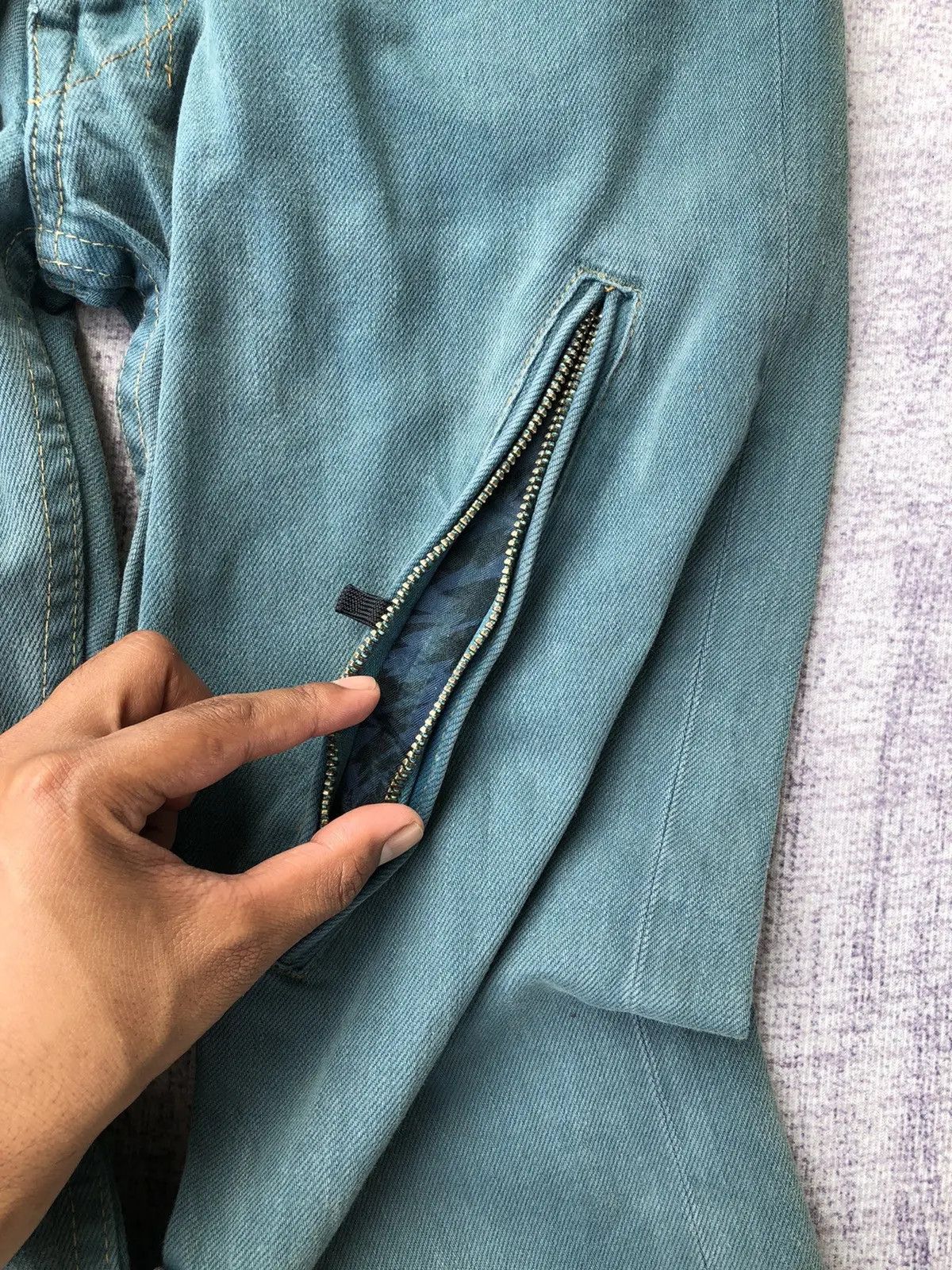 Vintage Vintage Pants Very Rare Zipper Design Size US 30 / EU 46 - 10 Thumbnail