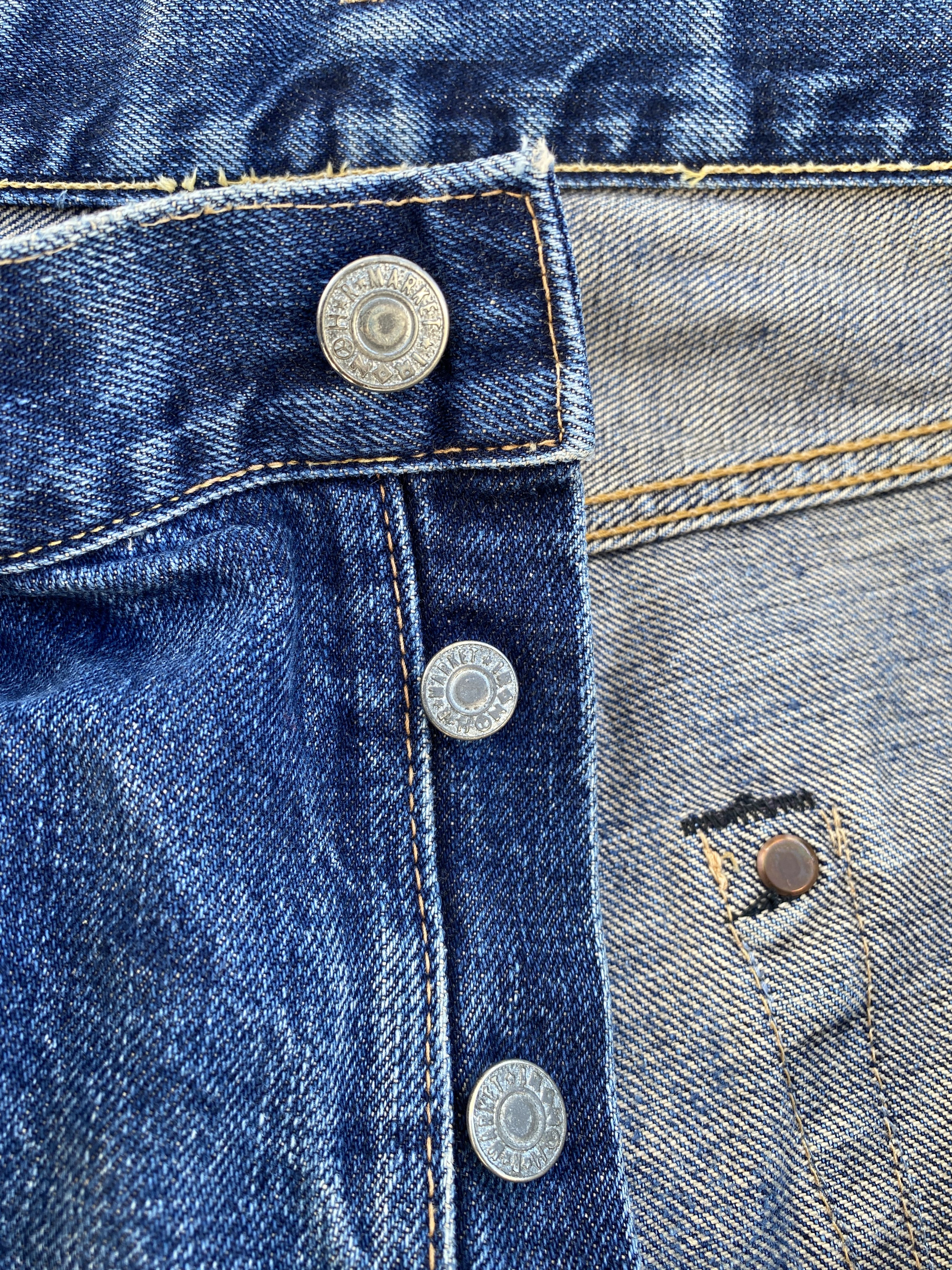 Blue Blue Japan Blue Blue by Hollywood Ranch Market Selvedge Jeans Size US 34 / EU 50 - 11 Thumbnail
