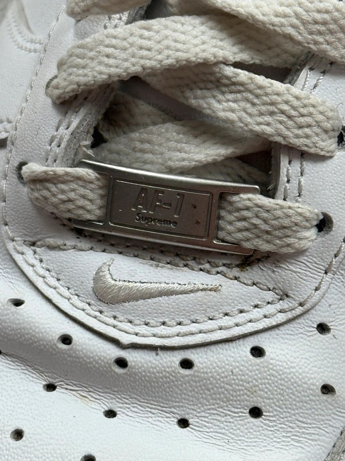 Nike Nike x Supreme Air Force 1 basket shoes sneakers street wear Size US 6.5 / IT 36.5 - 6 Thumbnail