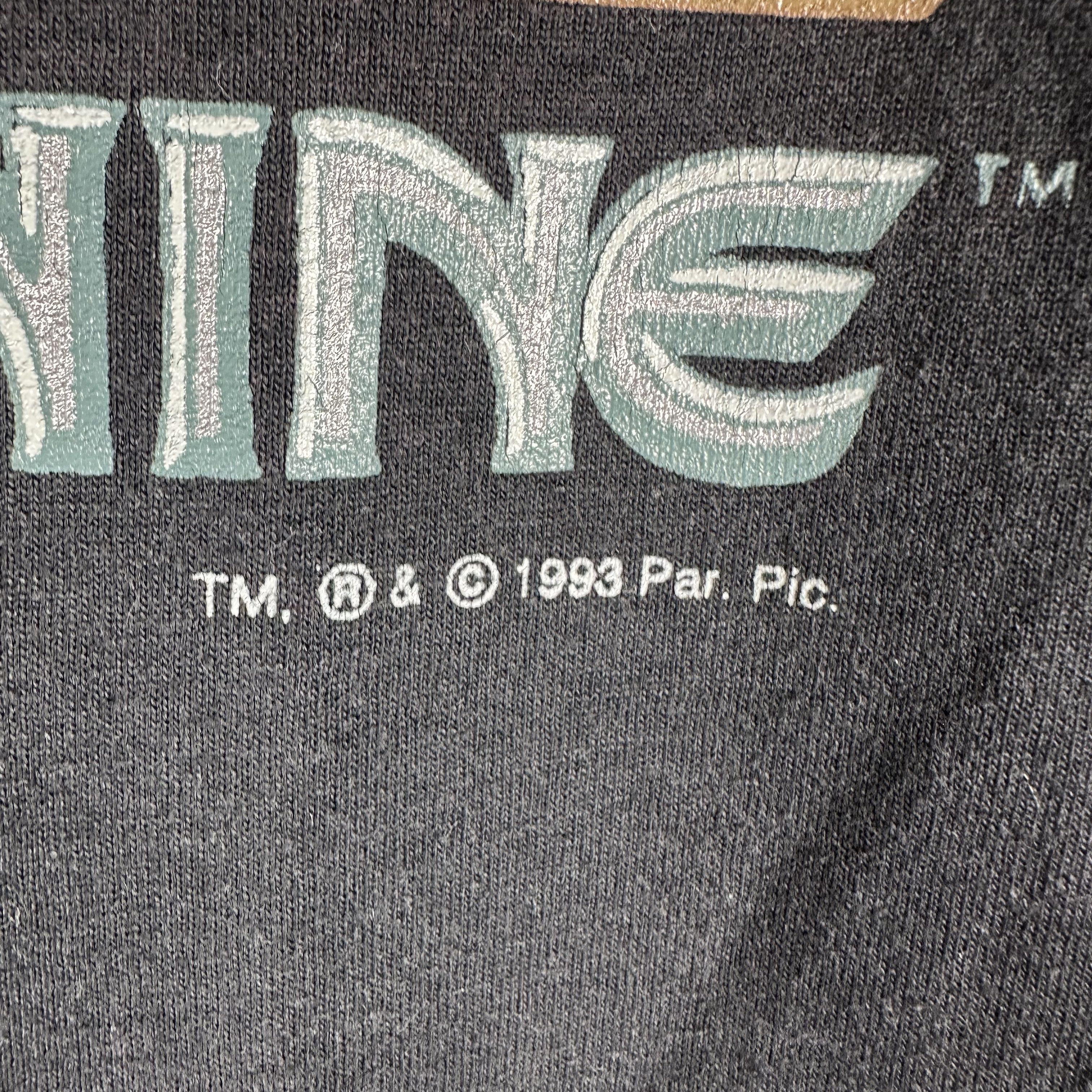 Vintage 1993 Star Trek Deep Space Nine TV Show Promo XL T-Shirt Size US XL / EU 56 / 4 - 3 Thumbnail