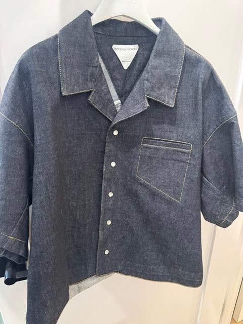 Bottega Veneta Bottega Veneta Men's Jacket Short Sleeve Denim sz 46 Indigo Size US S / EU 44-46 / 1 - 6 Thumbnail