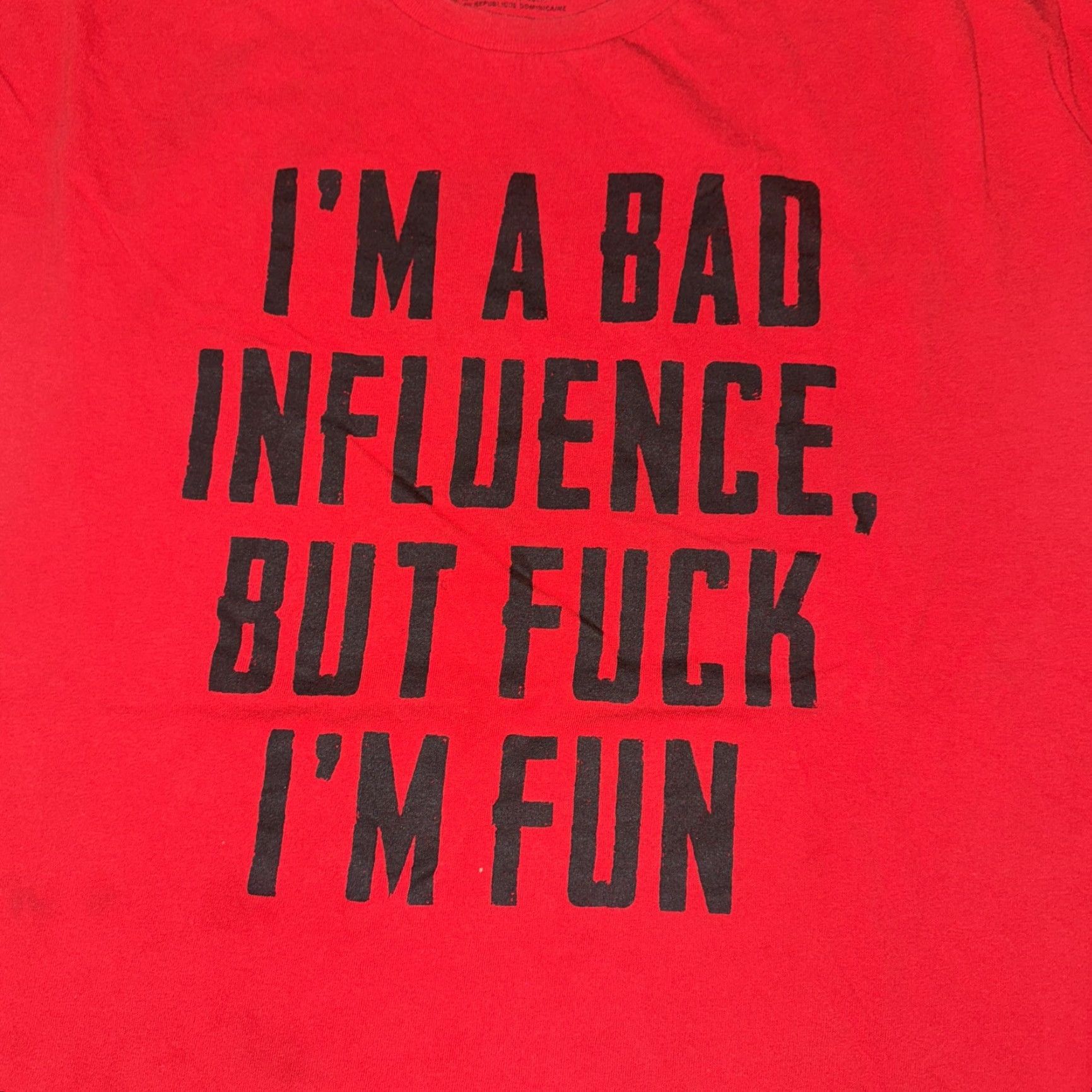 Vintage Spencer’s Humor T-Shirt Black 2XL Men Shirt Y2K Bad Influence Size US XXL / EU 58 / 5 - 2 Thumbnail