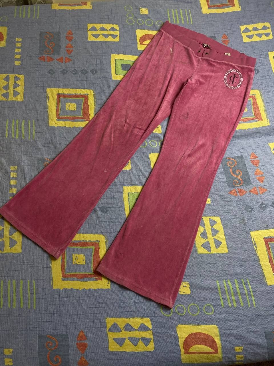Juicy Couture × Vintage VINTAGE JUICY COUTURE 2000s PANTS Size 32" / US 10 / IT 46 - 9 Thumbnail