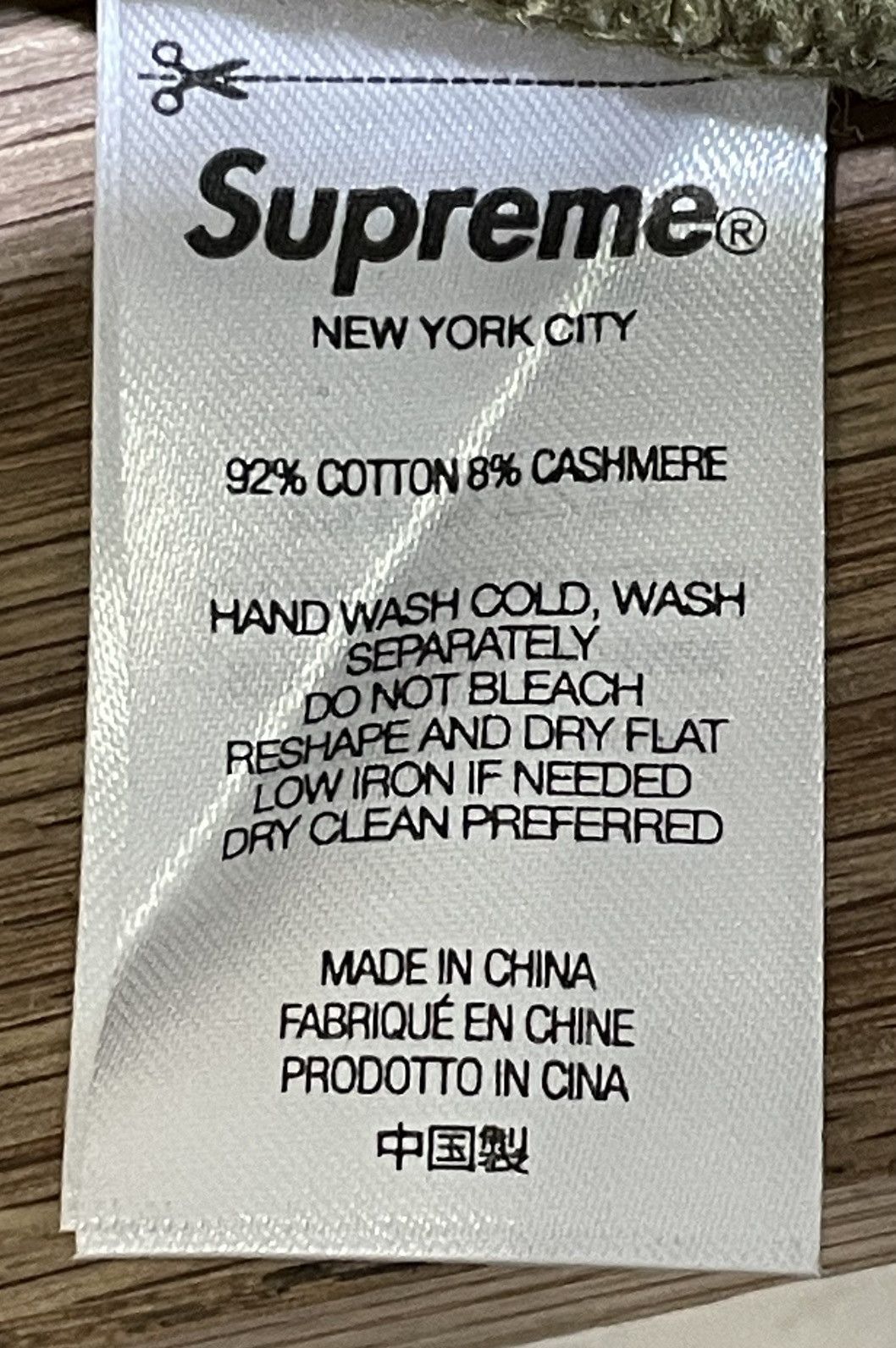 Supreme Supreme Big Logo Beanie Dark Purple Size ONE SIZE - 10 Thumbnail