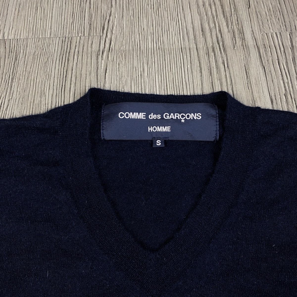 Comme des Garcons Homme Comme des Garçons Homme Knitted Sweater Size US S / EU 44-46 / 1 - 2 Thumbnail