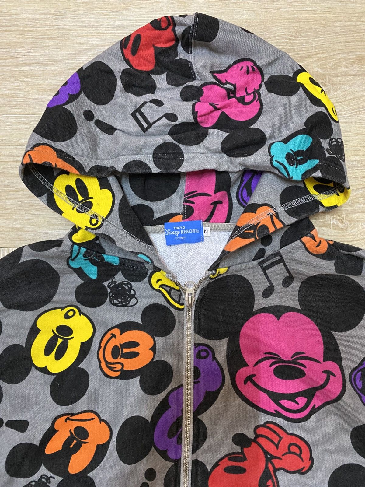 Disney Disney Tokyo Resort ovp mickey zipper hoodie Size US L / EU 52-54 / 3 - 4 Thumbnail
