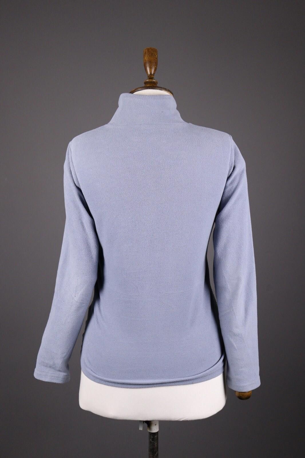 Designer Kari Traa Norway Blue Women's Outdoor Fleece Jacket S Size S / US 4 / IT 40 - 5 Thumbnail