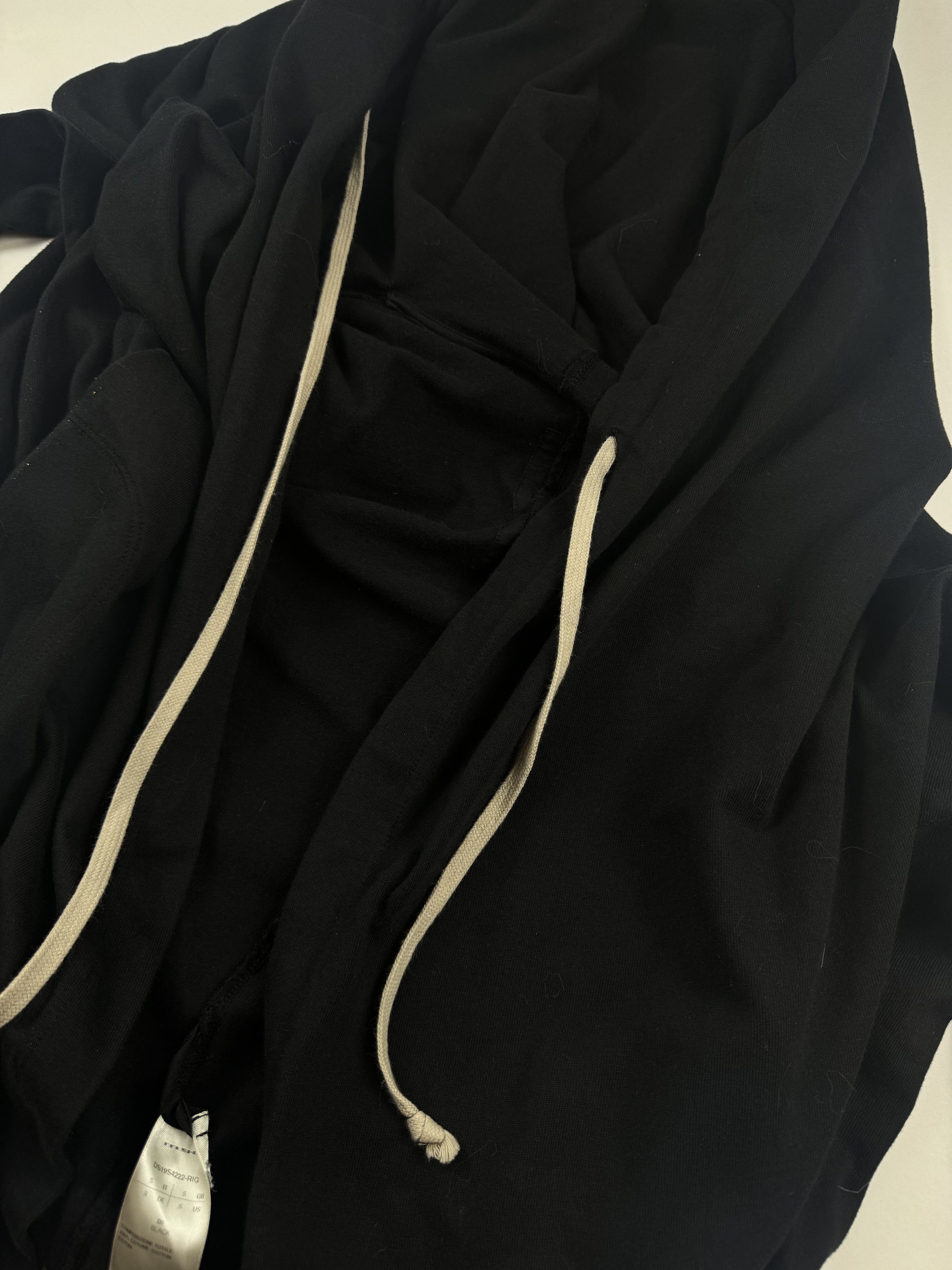 Rick Owens Drkshdw DRKSHDW Wrapped hoodie Size S / US 4 / IT 40 - 2 Thumbnail