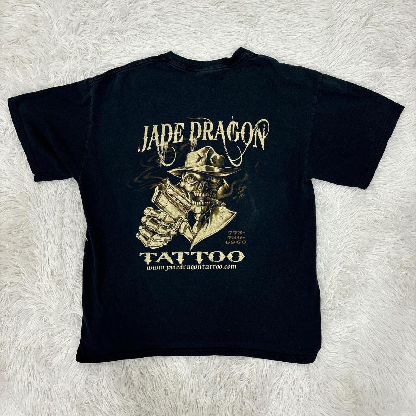Gildan Tattoo shop graphic tshirt Size US L / EU 52-54 / 3 - 1 Thumbnail