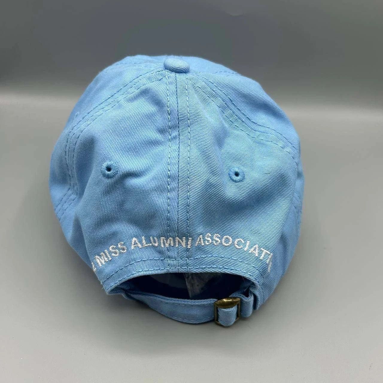 Other Ole Miss Hat Women Blue Embroidered Strap Back Cap Cotton Size ONE SIZE - 4 Thumbnail