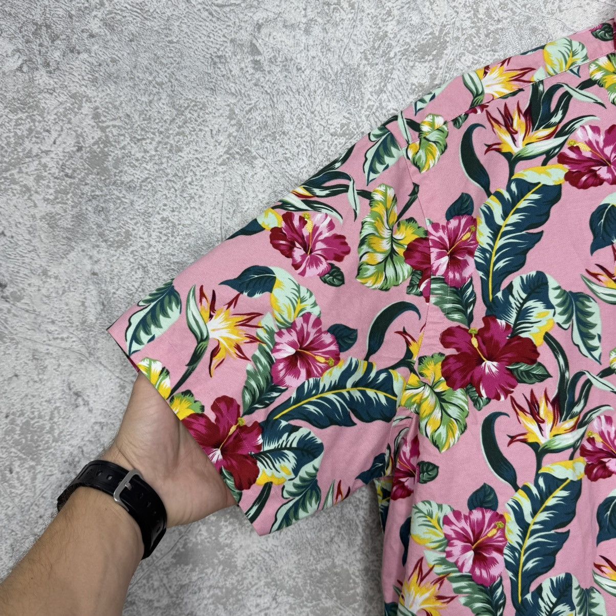 Ralph Lauren Ralph Lauren Shirt Pink Floral Hawaiian Camp Aloha Tropical Size US L / EU 52-54 / 3 - 3 Thumbnail
