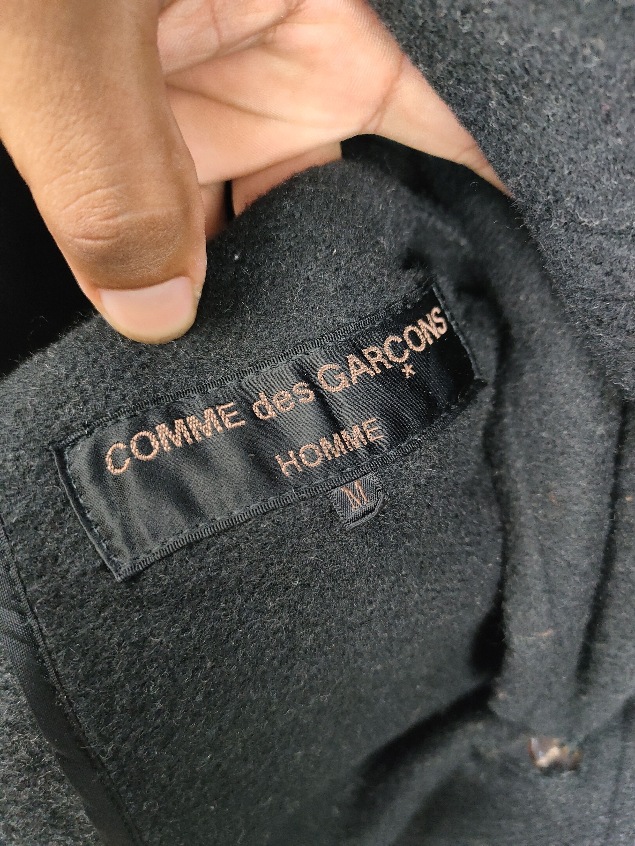 Comme des Garcons Homme × Vintage Vintage Comme Des Garçons Homme Long Coat Wool Size US M / EU 48-50 / 2 - 3 Thumbnail