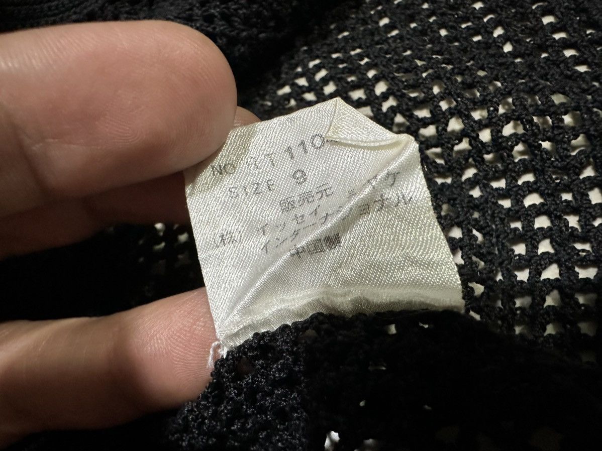 Issey Miyake 🔥Vintage IS Issey Miyake Cropped Mesh Tank Top Size US XS / EU 42 / 0 - 6 Thumbnail