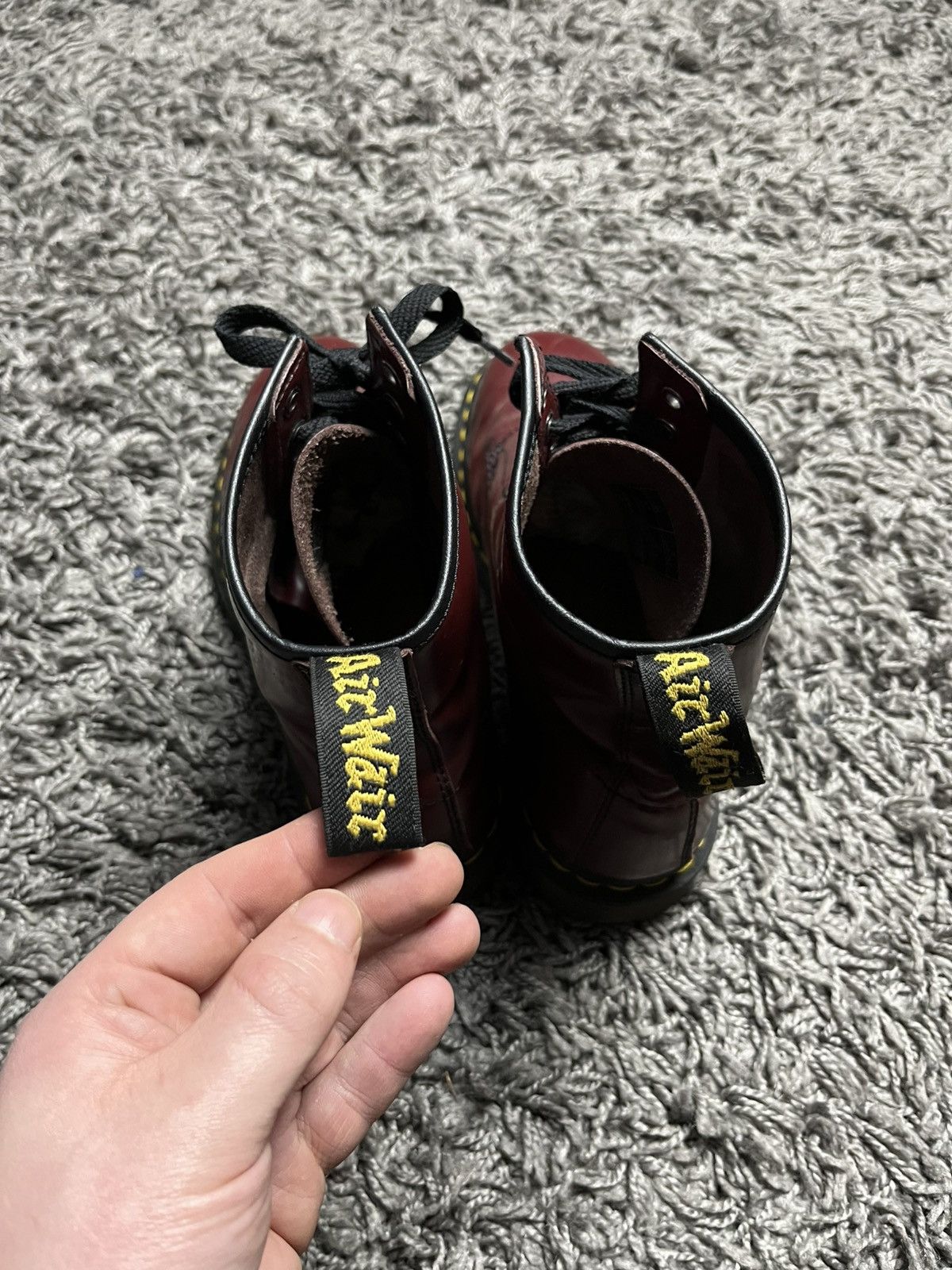 Dr. Martens Dr. Martens 1460 Smooth Leather Boots | Cherry Red | US 8M Size US 9 / EU 42 - 4 Thumbnail