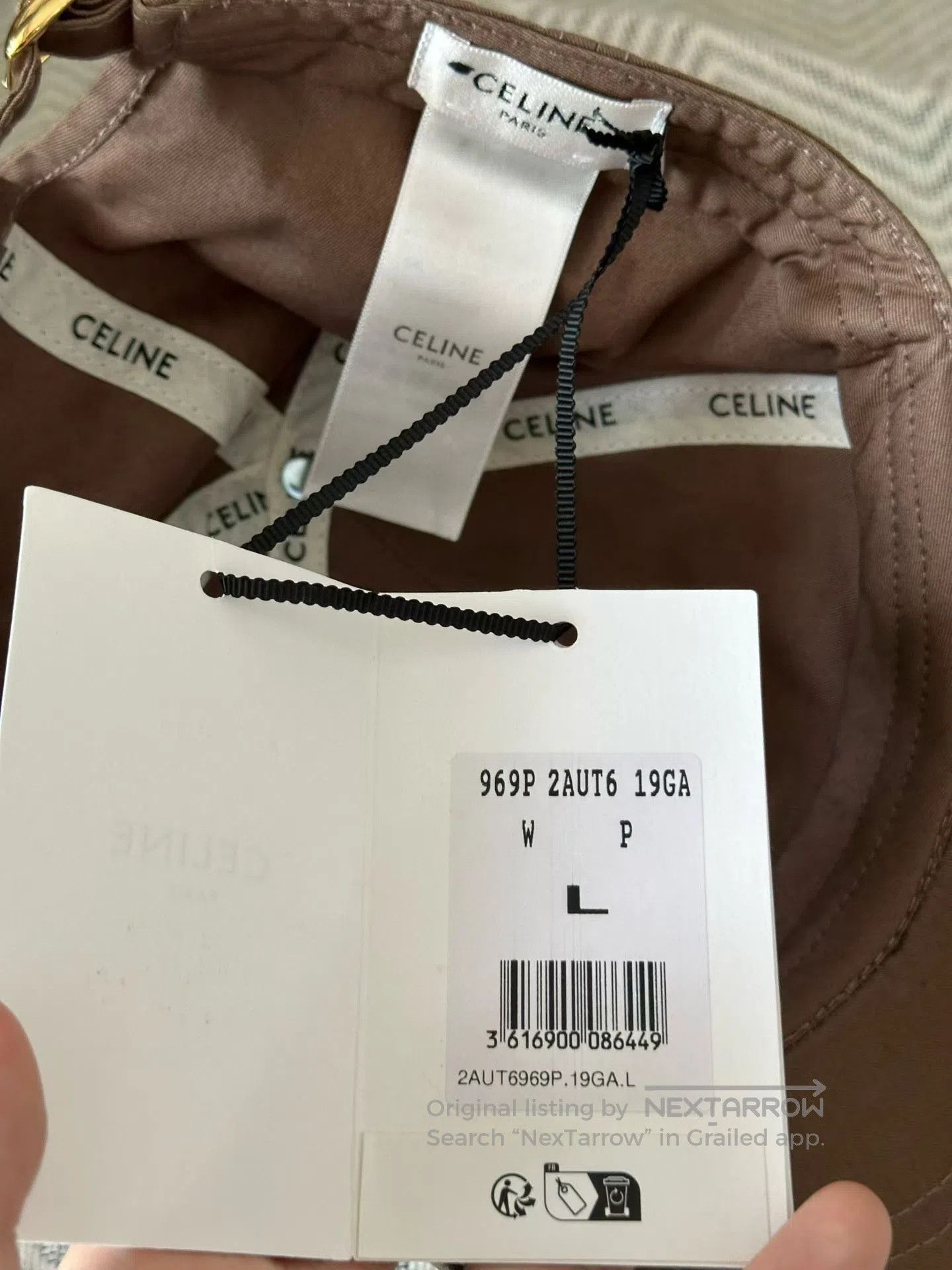 Celine CELINE size L Arc de Triomphe Baseball Cap| Size ONE SIZE - 2 Thumbnail
