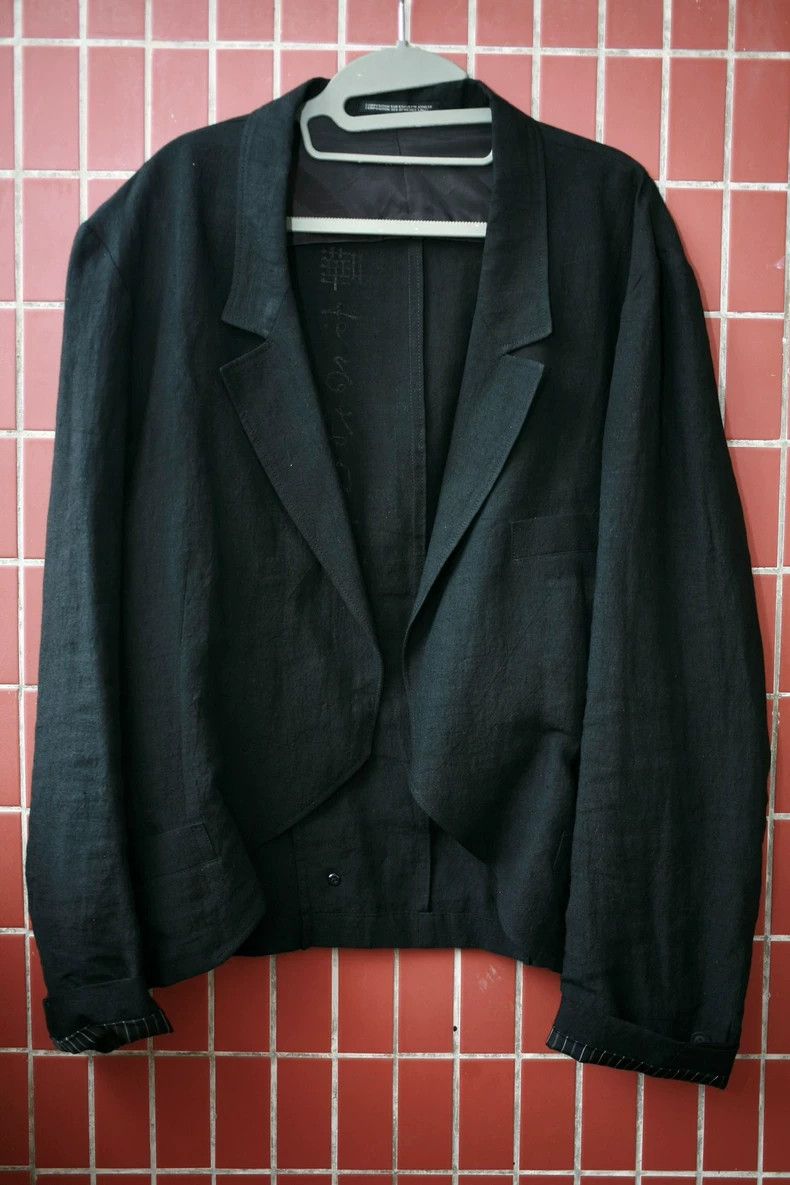 Yohji Yamamoto Yohji Yamamoto 21ss Horses Cropped Jacket 2505-Nextarrow Size US M / EU 48-50 / 2 - 3 Thumbnail