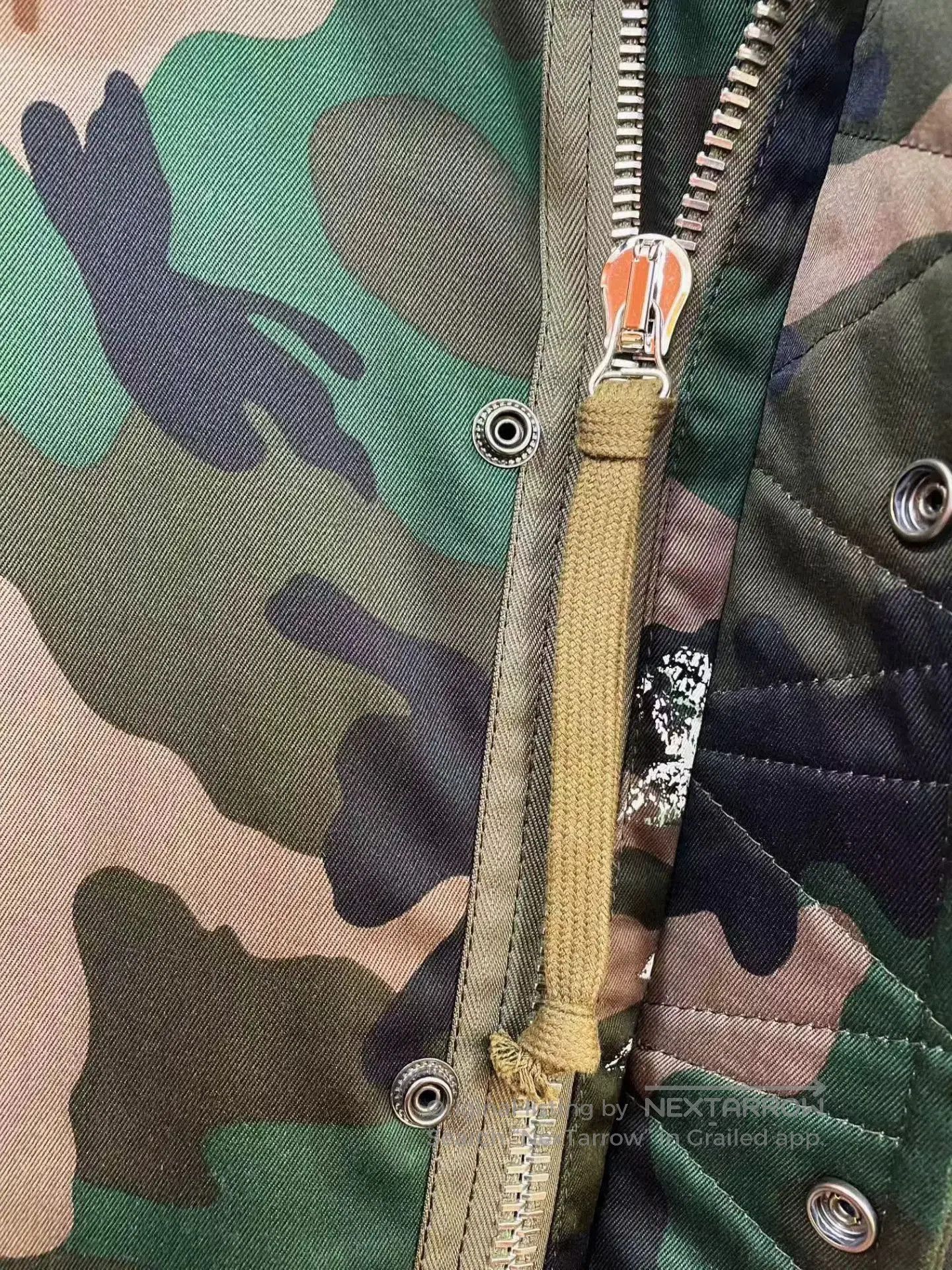 Valentino VALENTINO Mid-Length Camouflage Coat. Size US XL / EU 56 / 4 - 4 Thumbnail