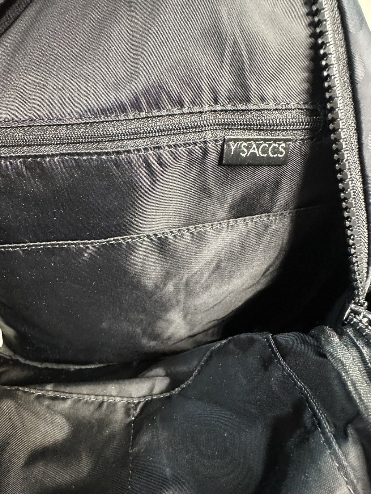 Designer × Japanese Brand × Yohji Yamamoto Y’saccs Yohji Yamamoto Mini Nylon Backpack Size ONE SIZE - 8 Thumbnail