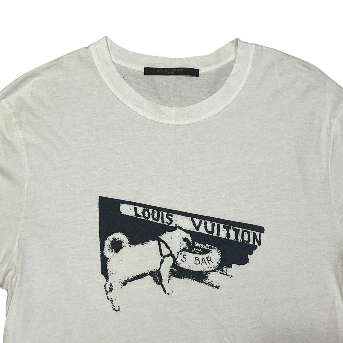 Louis Vuitton LOUIS VUITTON 2016SS "Dog's Bar" Cotton S/S T-Shirt S Size US S / EU 44-46 / 1 - 2 Thumbnail