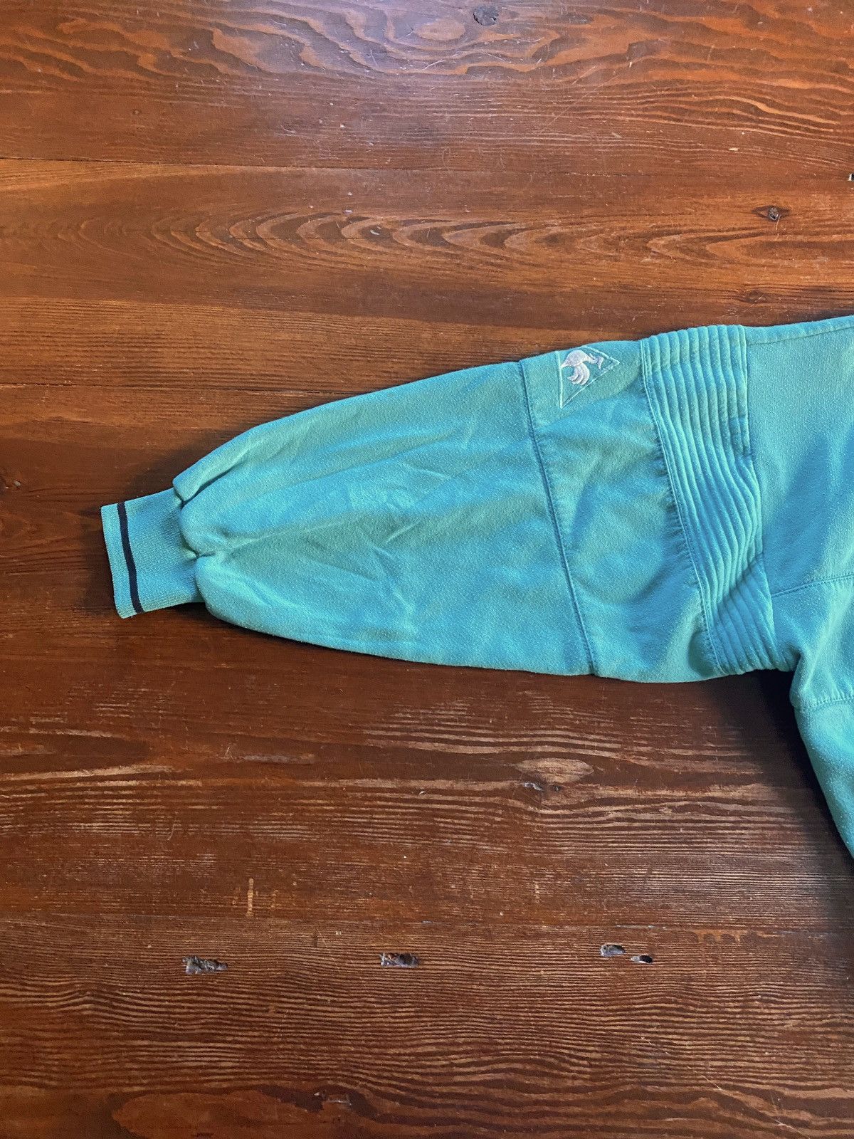 Le Coq Sportif Vintage 80’s Le Coq Sportif Teal Boxy Rugby Polo Sweatshirt Size US S / EU 44-46 / 1 - 22 Thumbnail