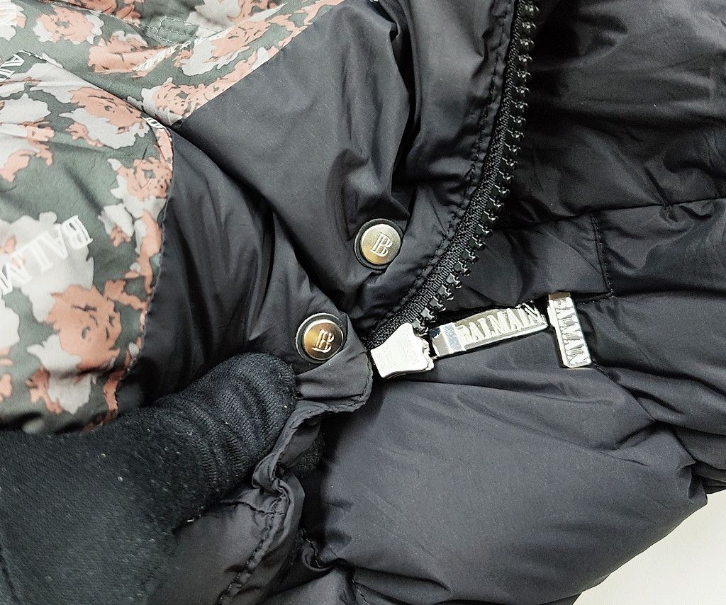 Balmain BALMAIN black puffer long jacket Size L / US 10 / IT 46 - 7 Thumbnail